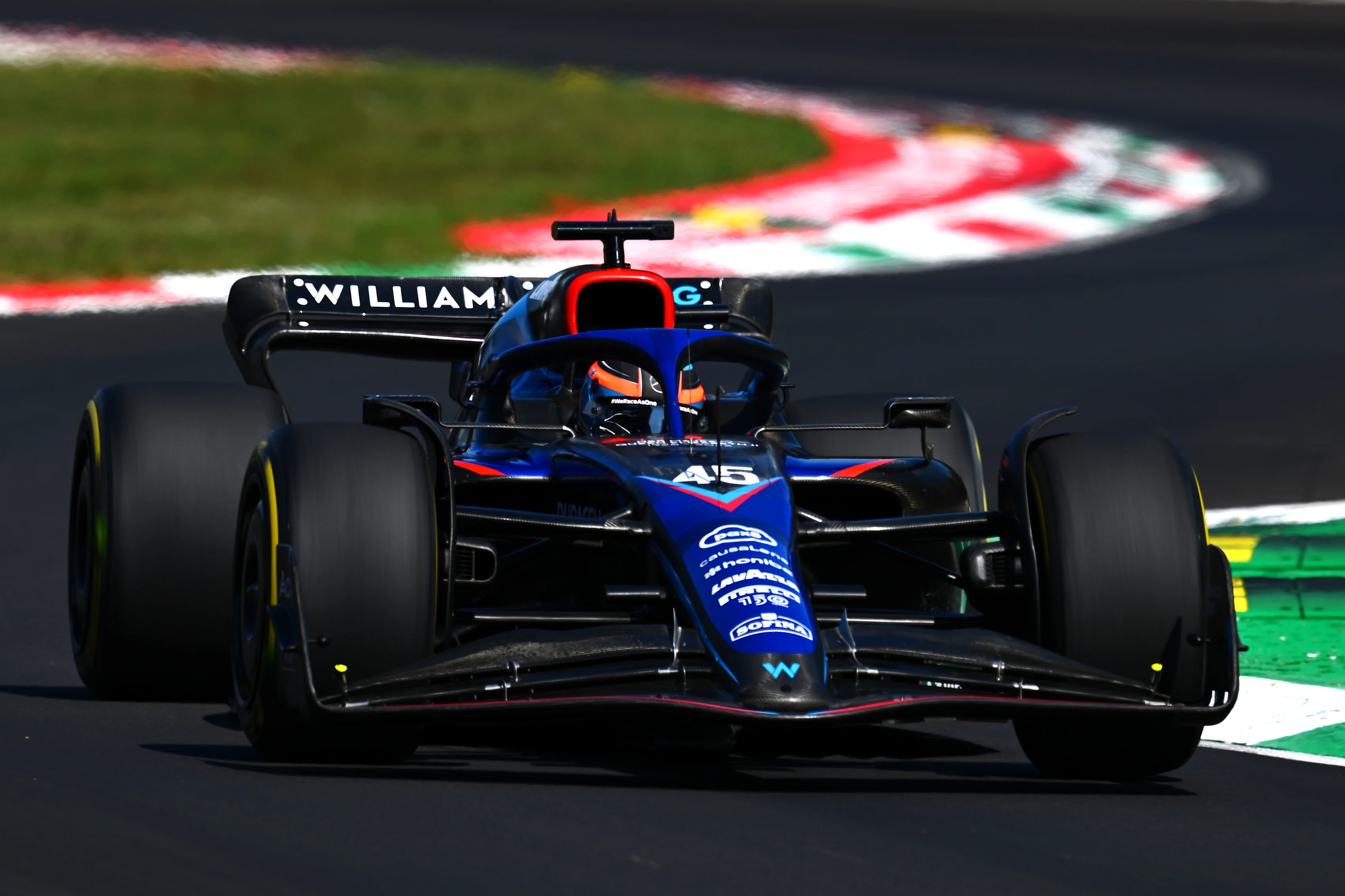 MONZA, ITALY - SEPTEMBER 10: Nyck de Vries of Netherlands driving the (45) Williams FW44 Mercedes