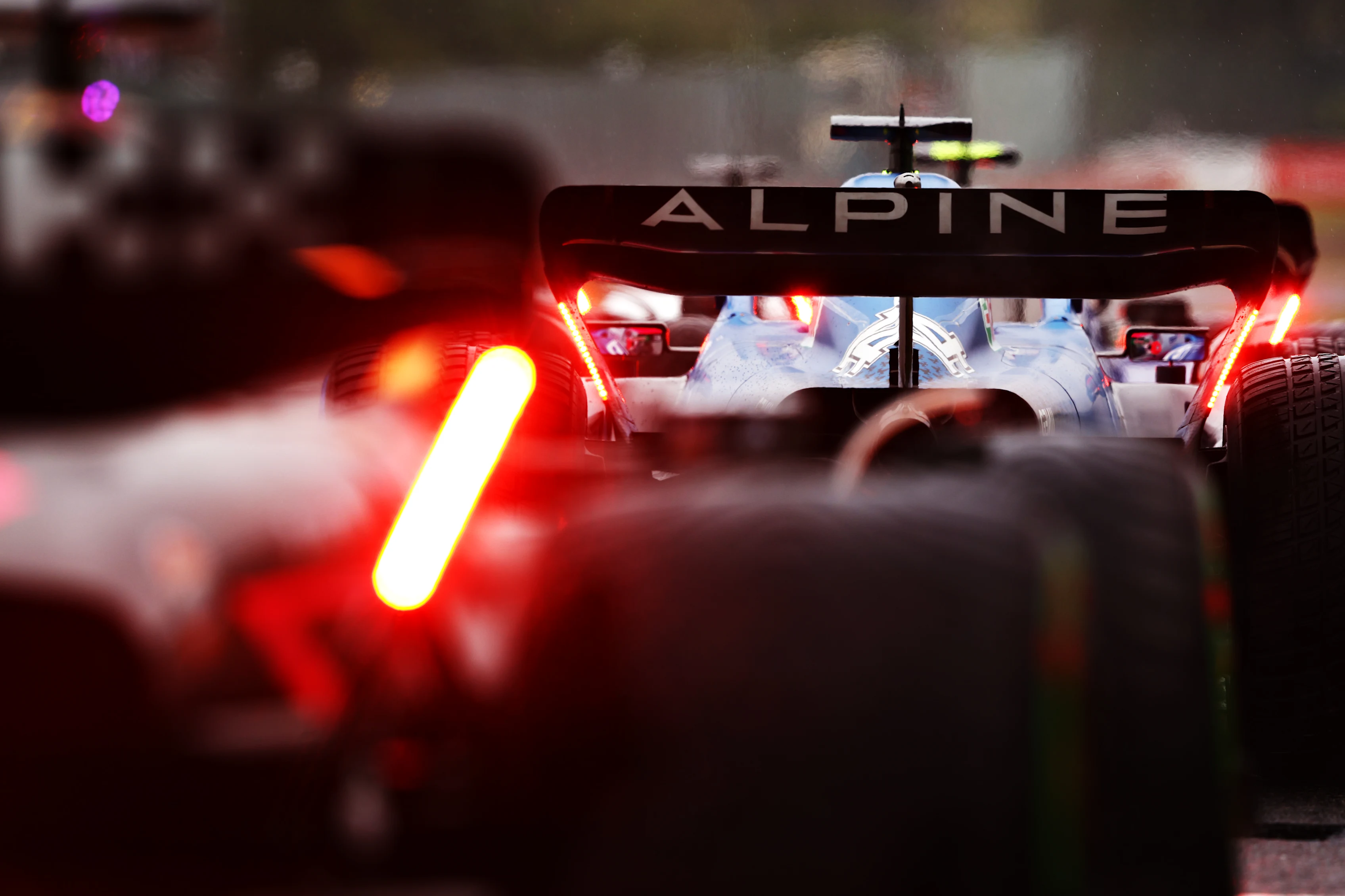 SUZUKA, JAPAN - OCTOBER 09: Fernando Alonso of Spain driving the (14) Alpine F1 A522 Renault in the