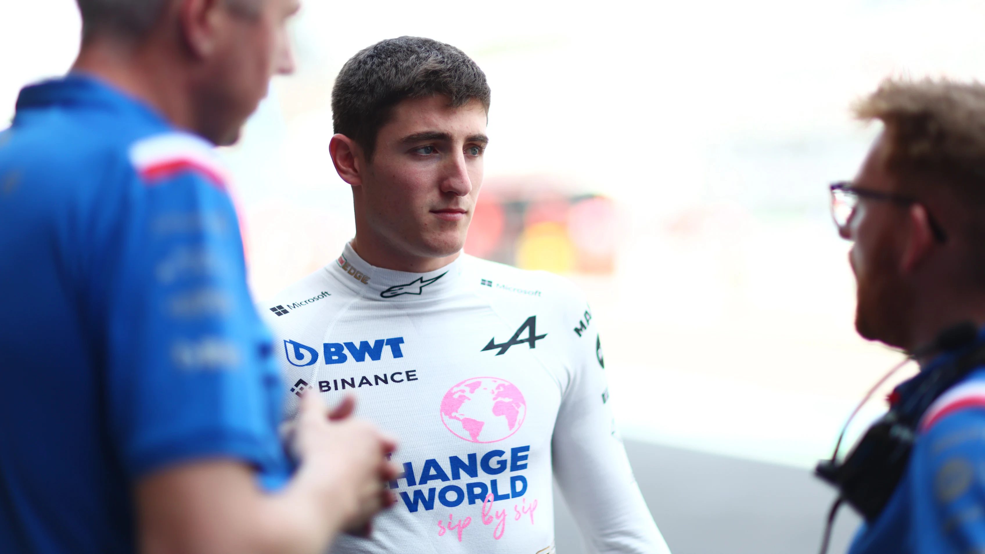 MEXICO CITY, MEXICO - OCTOBER 28: Jack Doohan of Australia and Alpine F1 prepares to drive in the