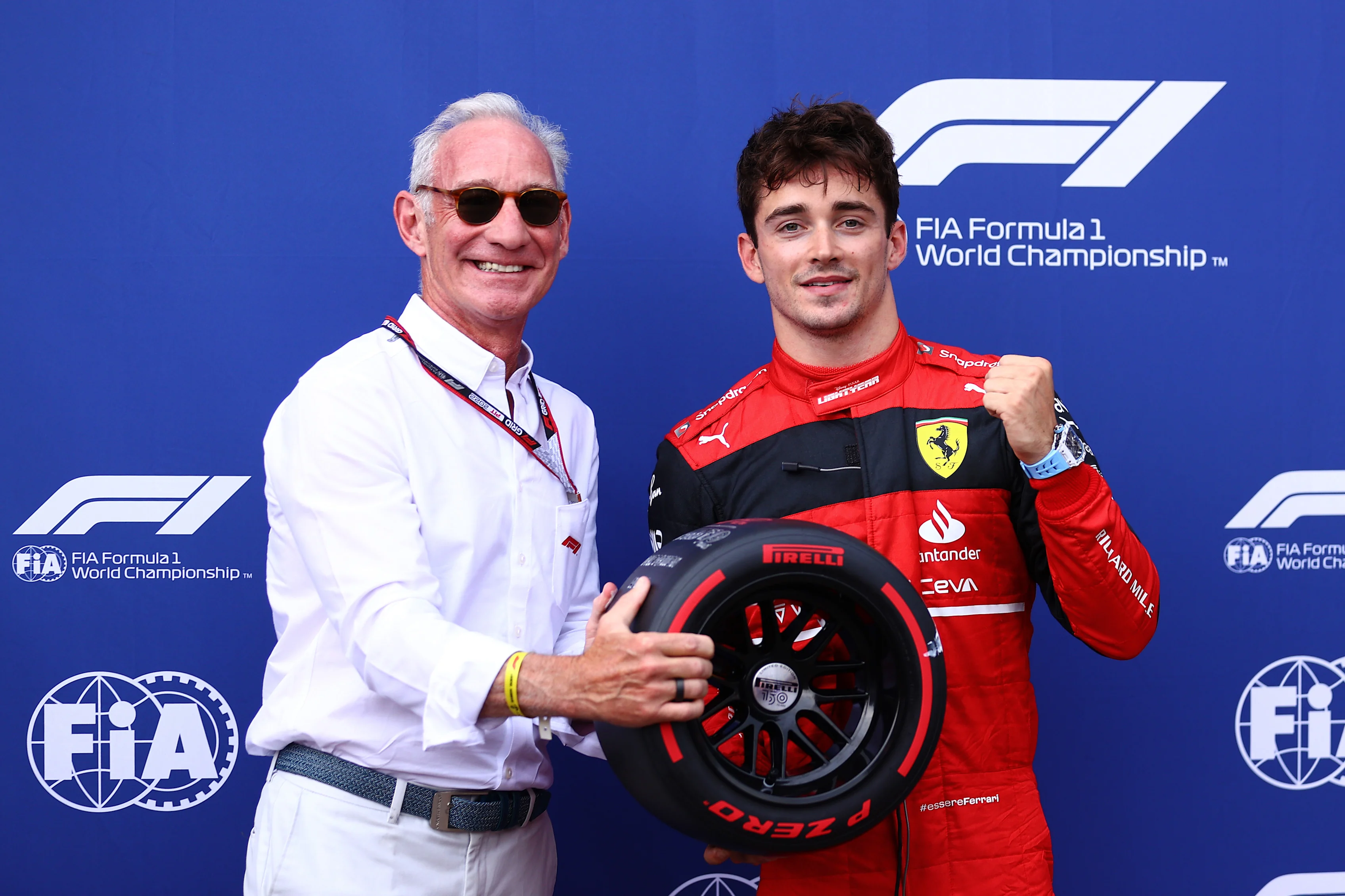 MONTE-CARLO, MONACO - MAY 28: Pole position qualifier Charles Leclerc of Monaco and Ferrari is
