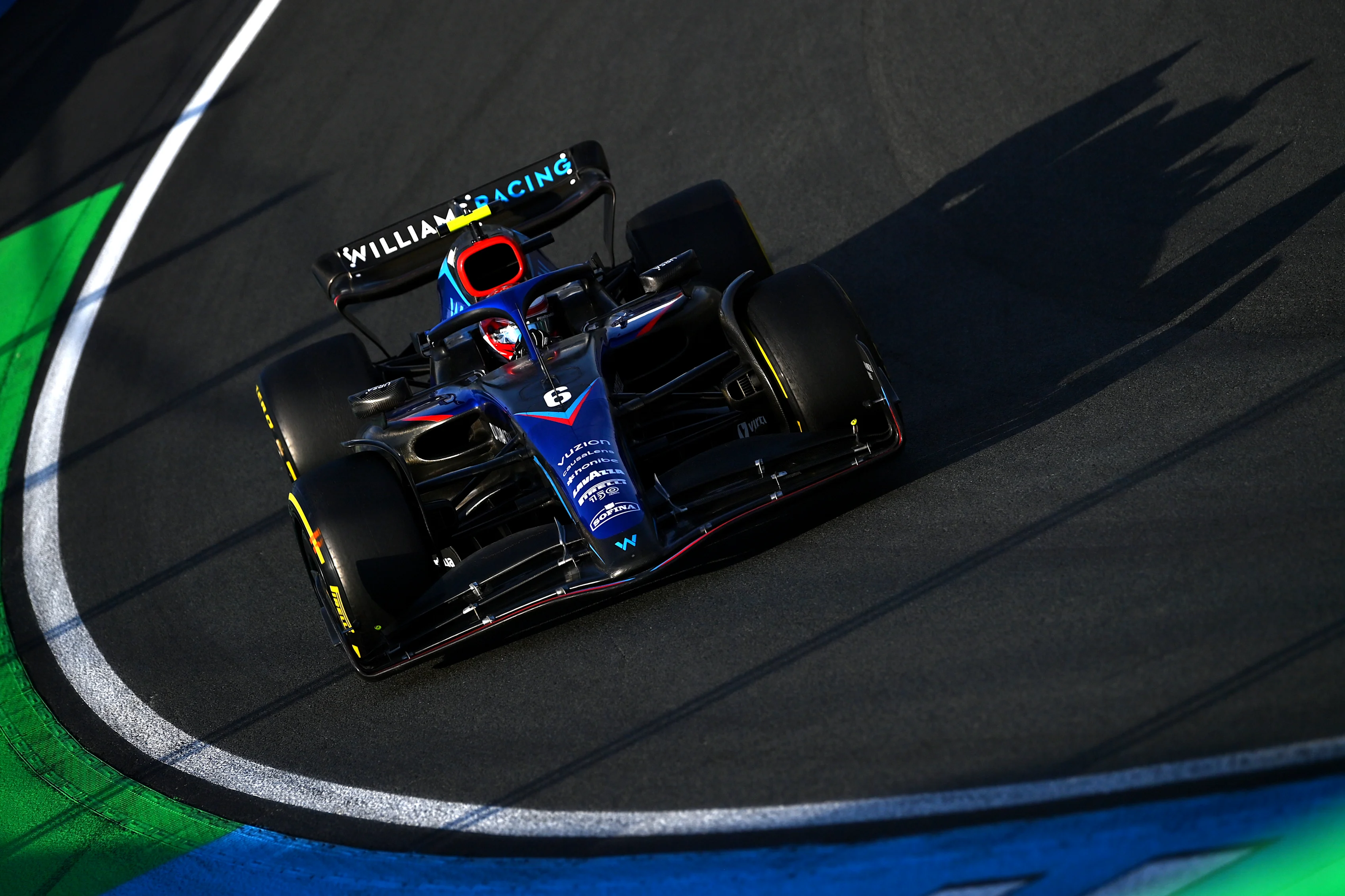 ZANDVOORT, NETHERLANDS - SEPTEMBER 02: Nicholas Latifi of Canada driving the (6) Williams FW44