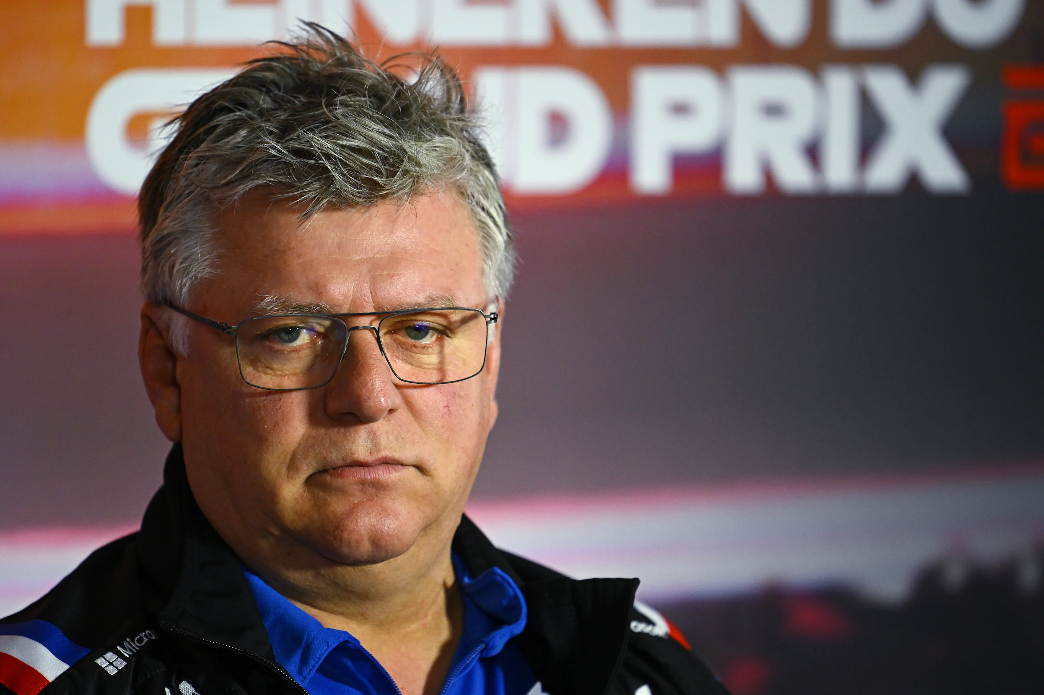ZANDVOORT, NETHERLANDS - SEPTEMBER 03: Otmar Szafnauer, Team Principal of Alpine F1 attends the