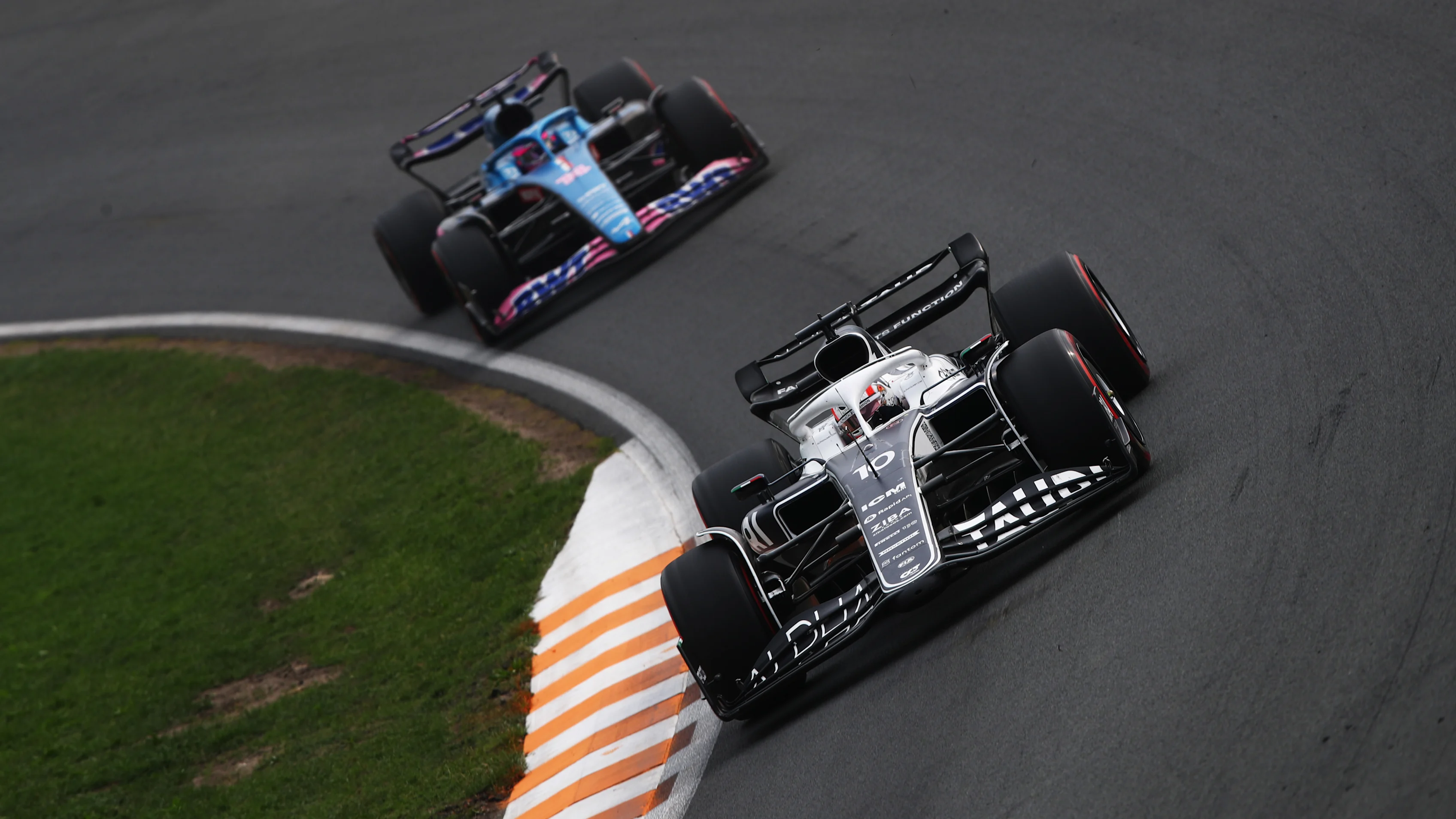 ZANDVOORT, NETHERLANDS - SEPTEMBER 04: Pierre Gasly of France driving the (10) Scuderia AlphaTauri