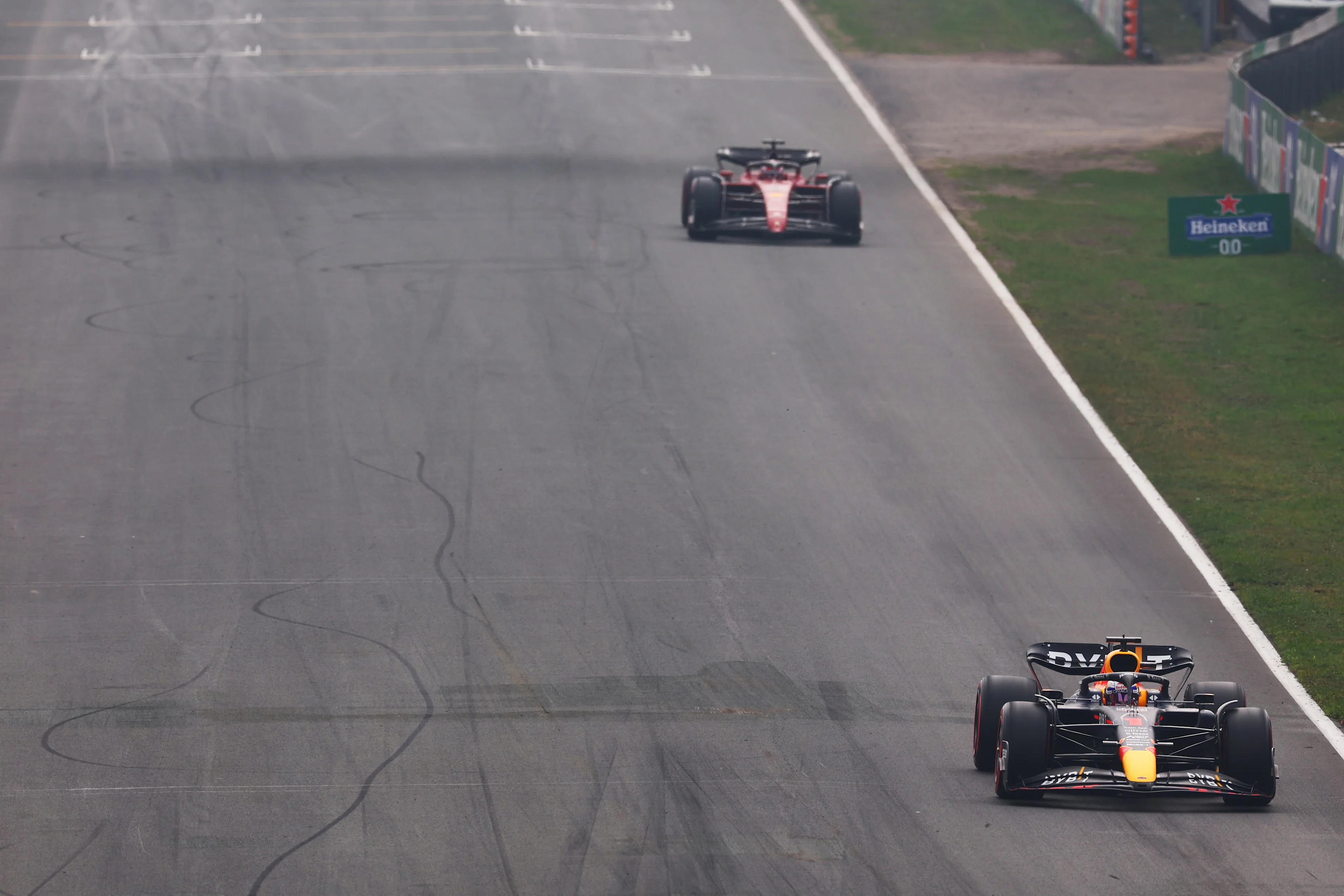 ZANDVOORT, NETHERLANDS - SEPTEMBER 04: Max Verstappen of the Netherlands driving the (1) Oracle Red