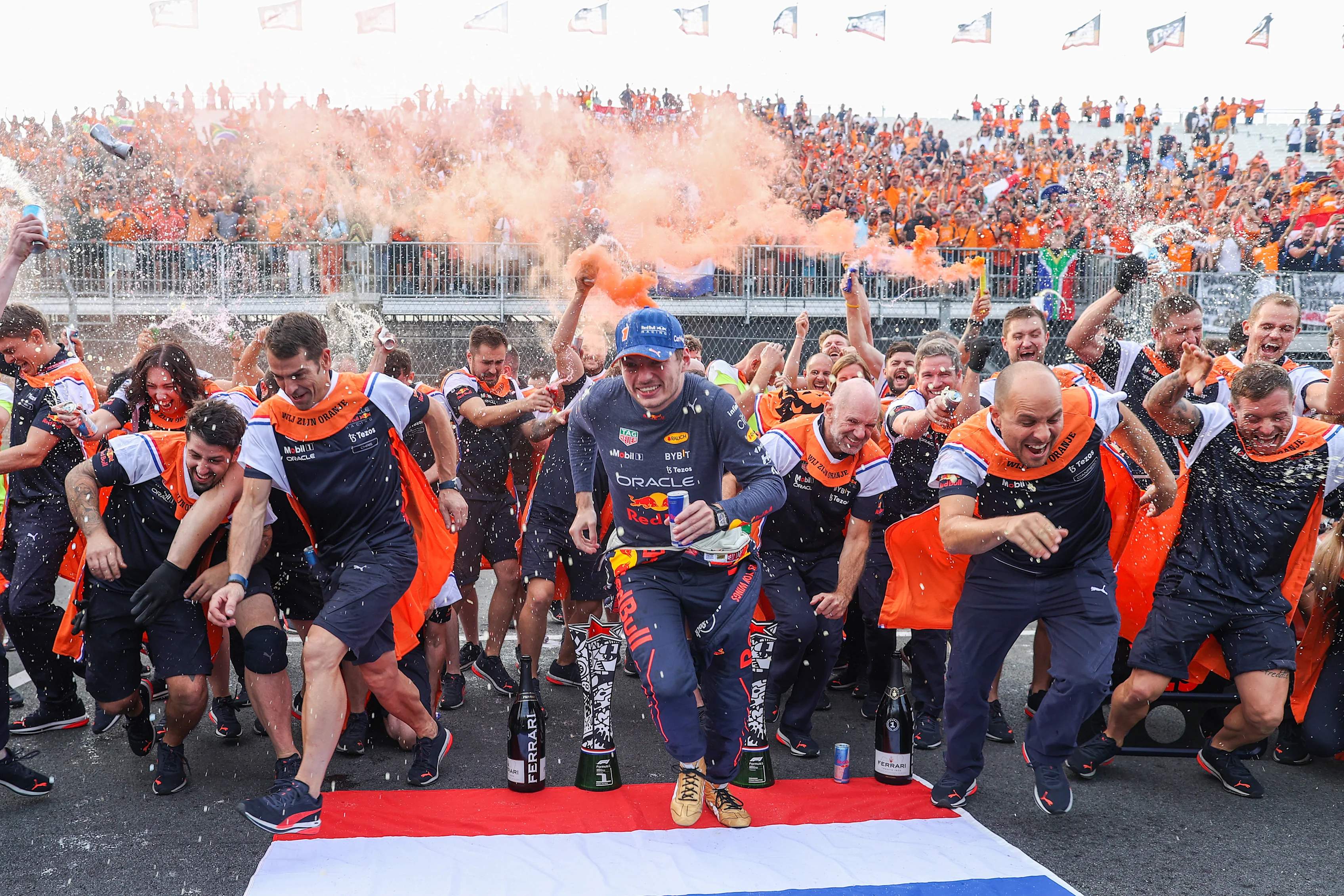 ZANDVOORT, NETHERLANDS - SEPTEMBER 04: Max Verstappen of Red Bull Racing and The Netherlands