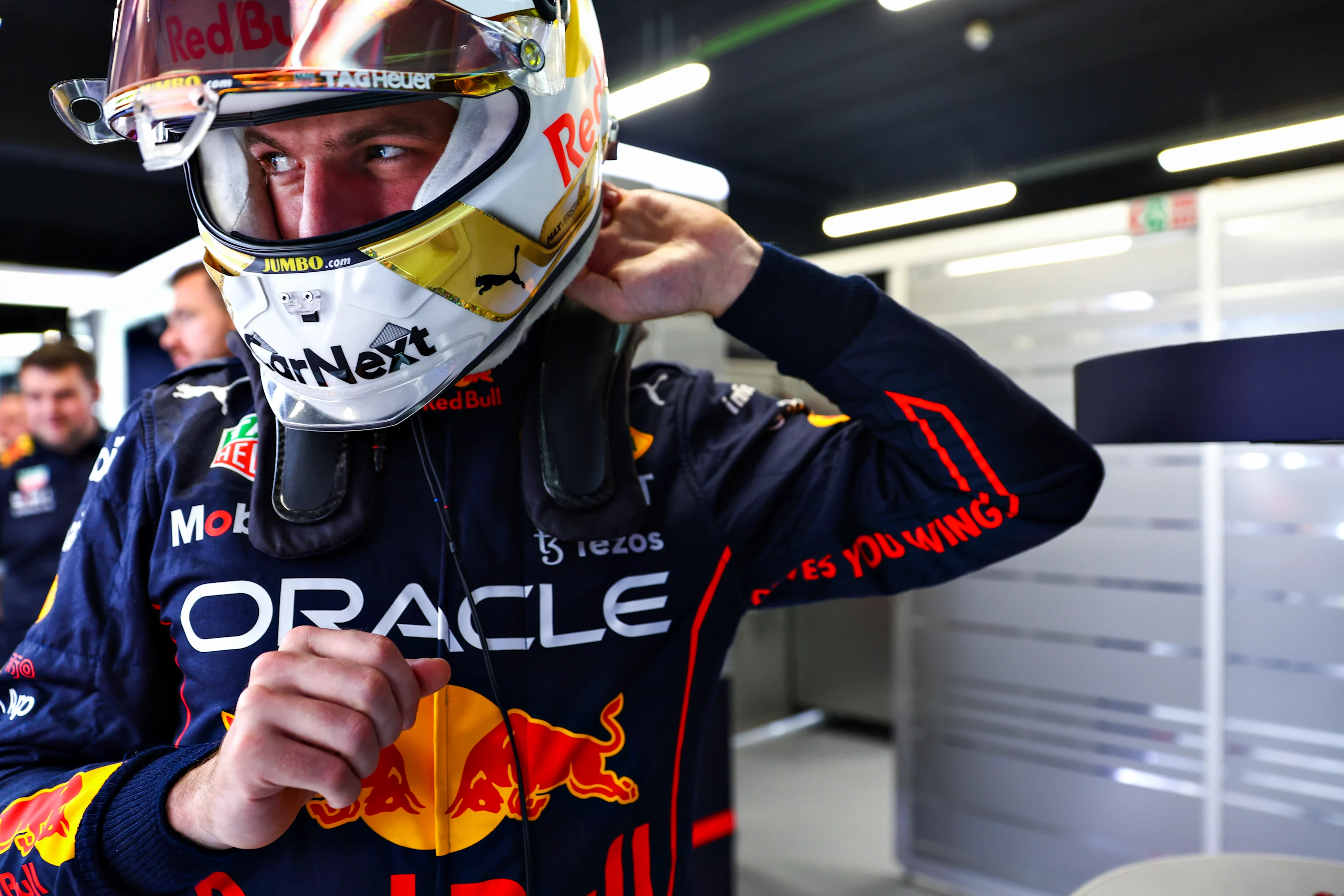 BARCELONA, SPAIN - MAY 20: Max Verstappen of the Netherlands and Oracle Red Bull Racing prepares to