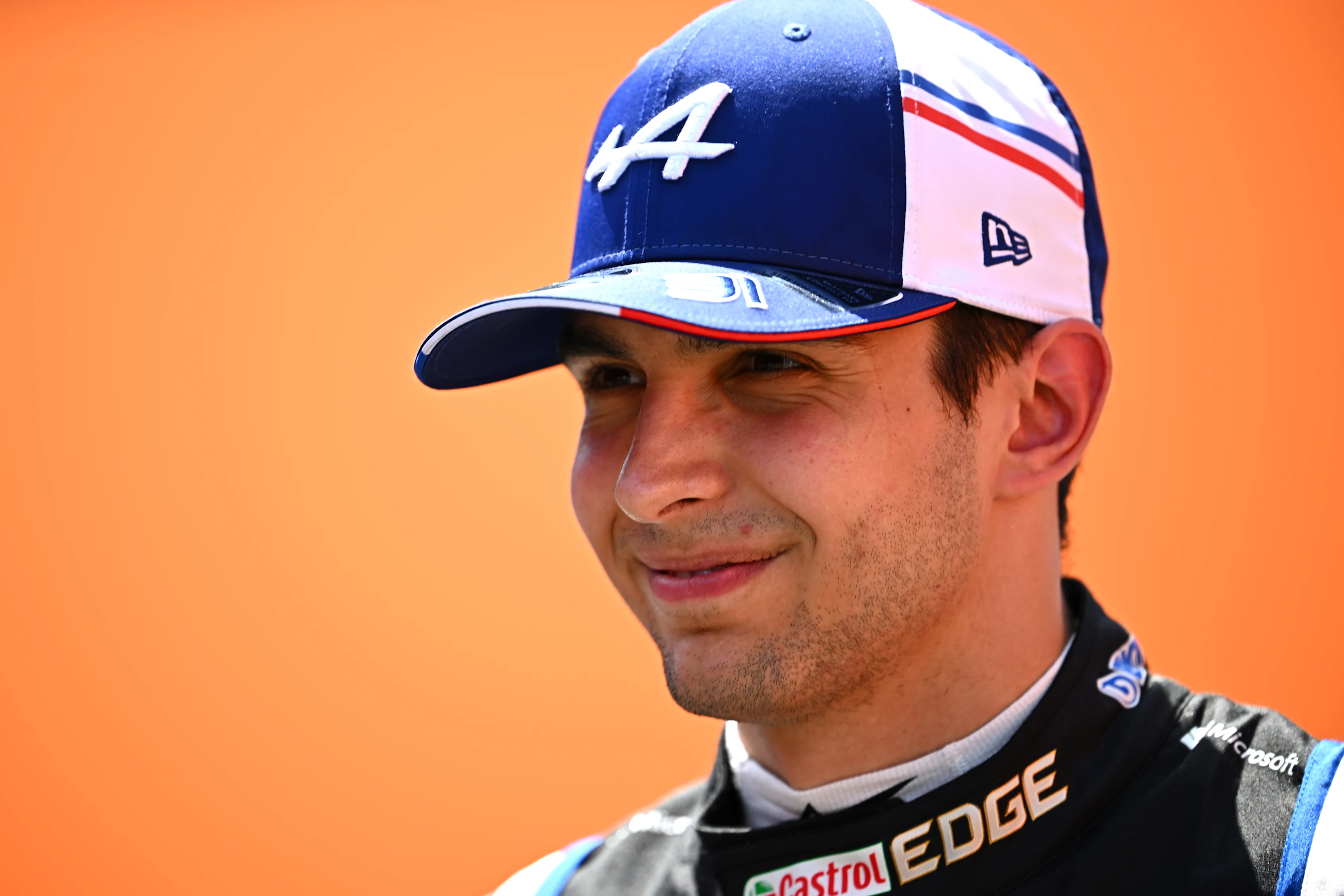 BARCELONA, SPAIN - MAY 19: Esteban Ocon of France and Alpine F1 looks on in the Paddock during
