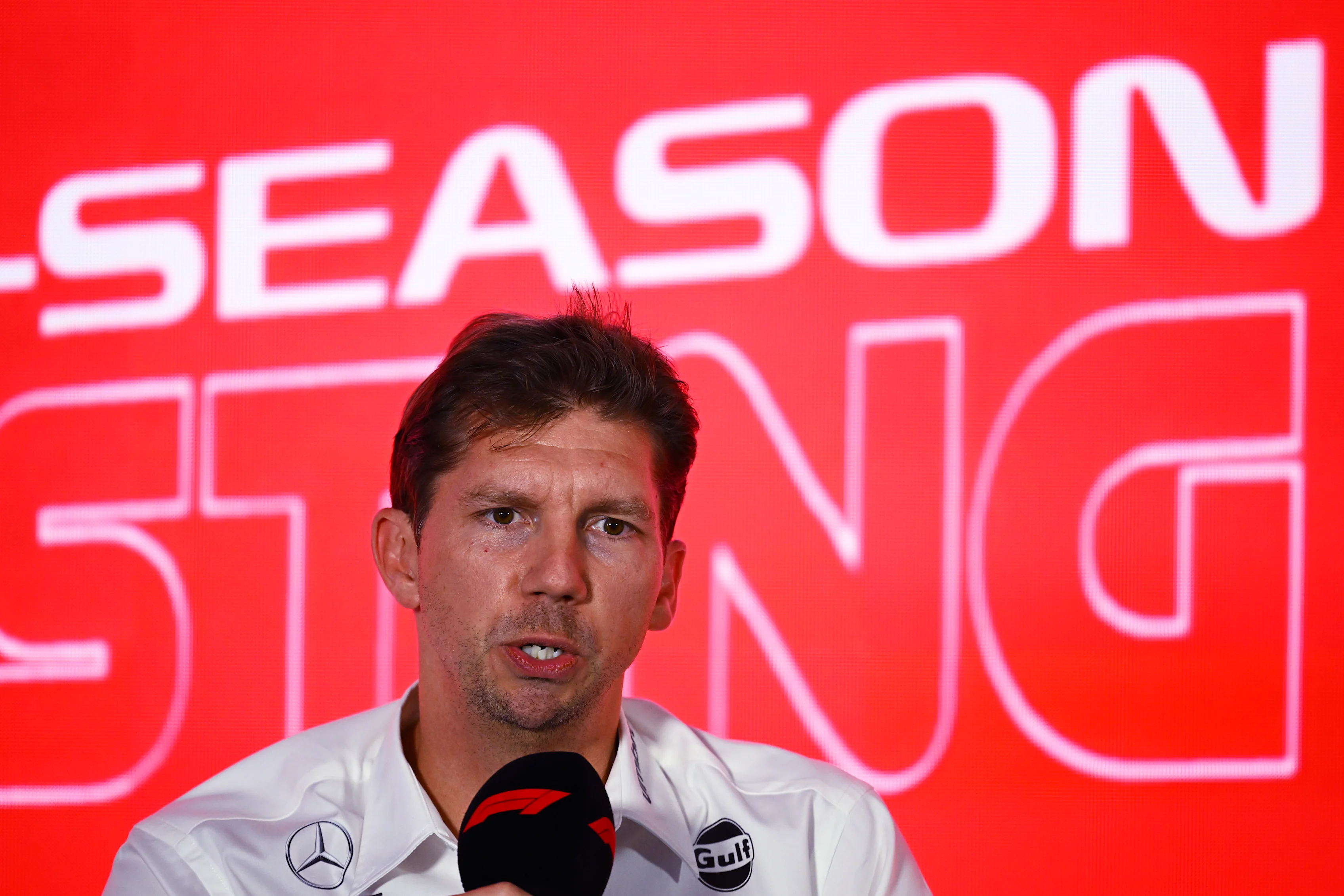 BAHRAIN, BAHRAIN - FEBRUARY 24: James Vowles, Team Principal of Williams attends the Team