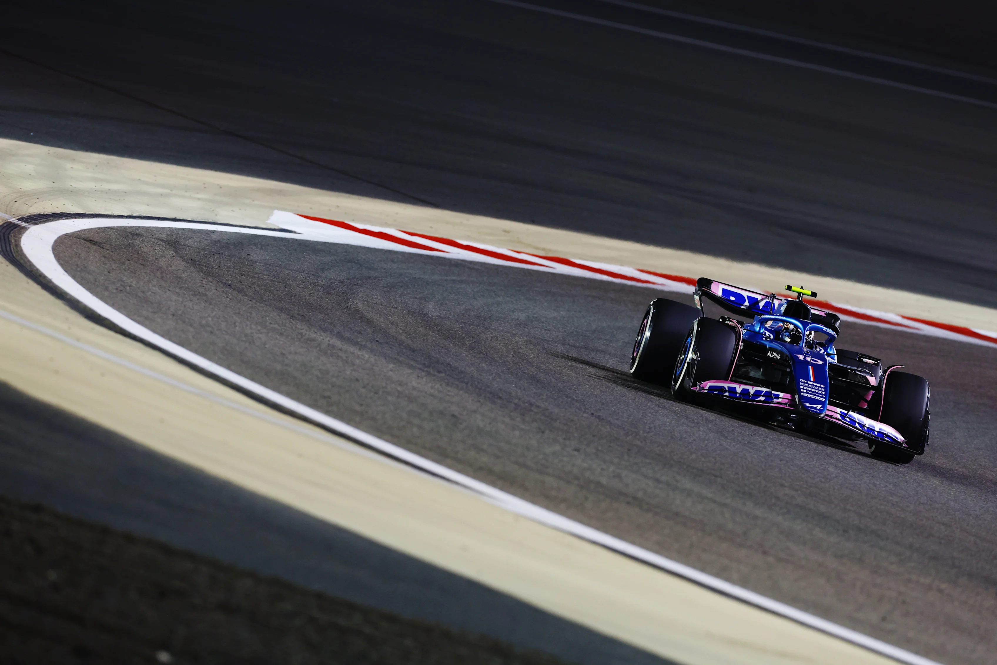 BAHRAIN, BAHRAIN - FEBRUARY 24: Pierre Gasly of France driving the (10) Alpine F1 A523 Renault on
