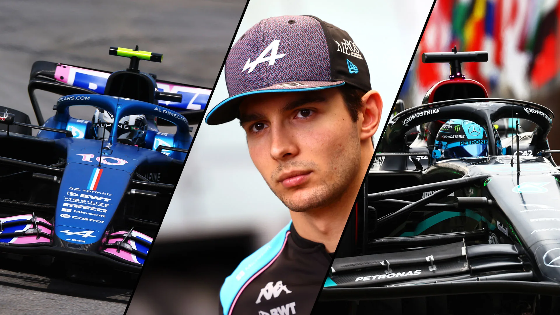 SAO PAULO, BRAZIL - NOVEMBER 03: Esteban Ocon of France driving the (31) Alpine F1 A523 Renault on