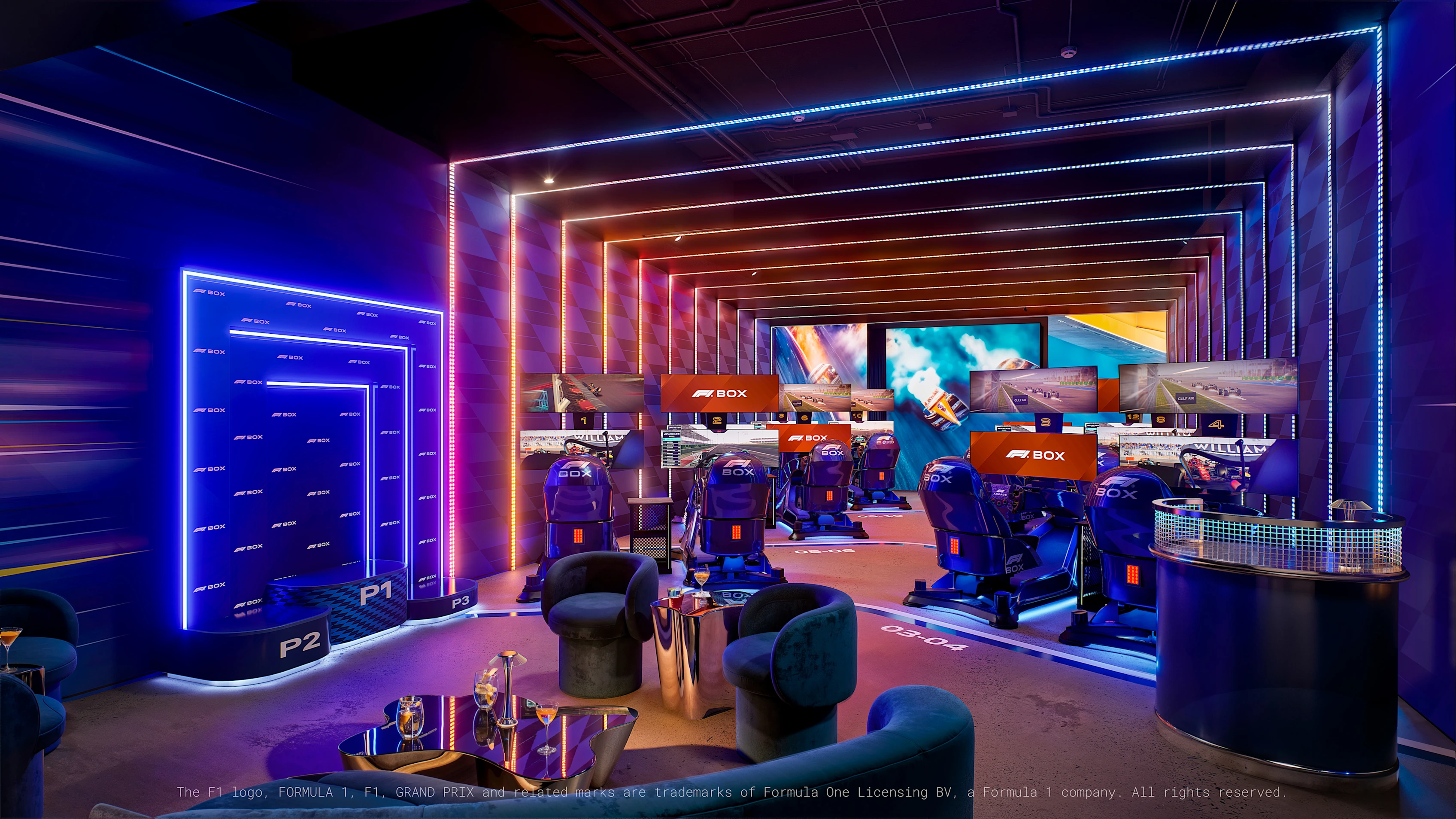 F1 Box opens at Westfield Stratford City from August 22