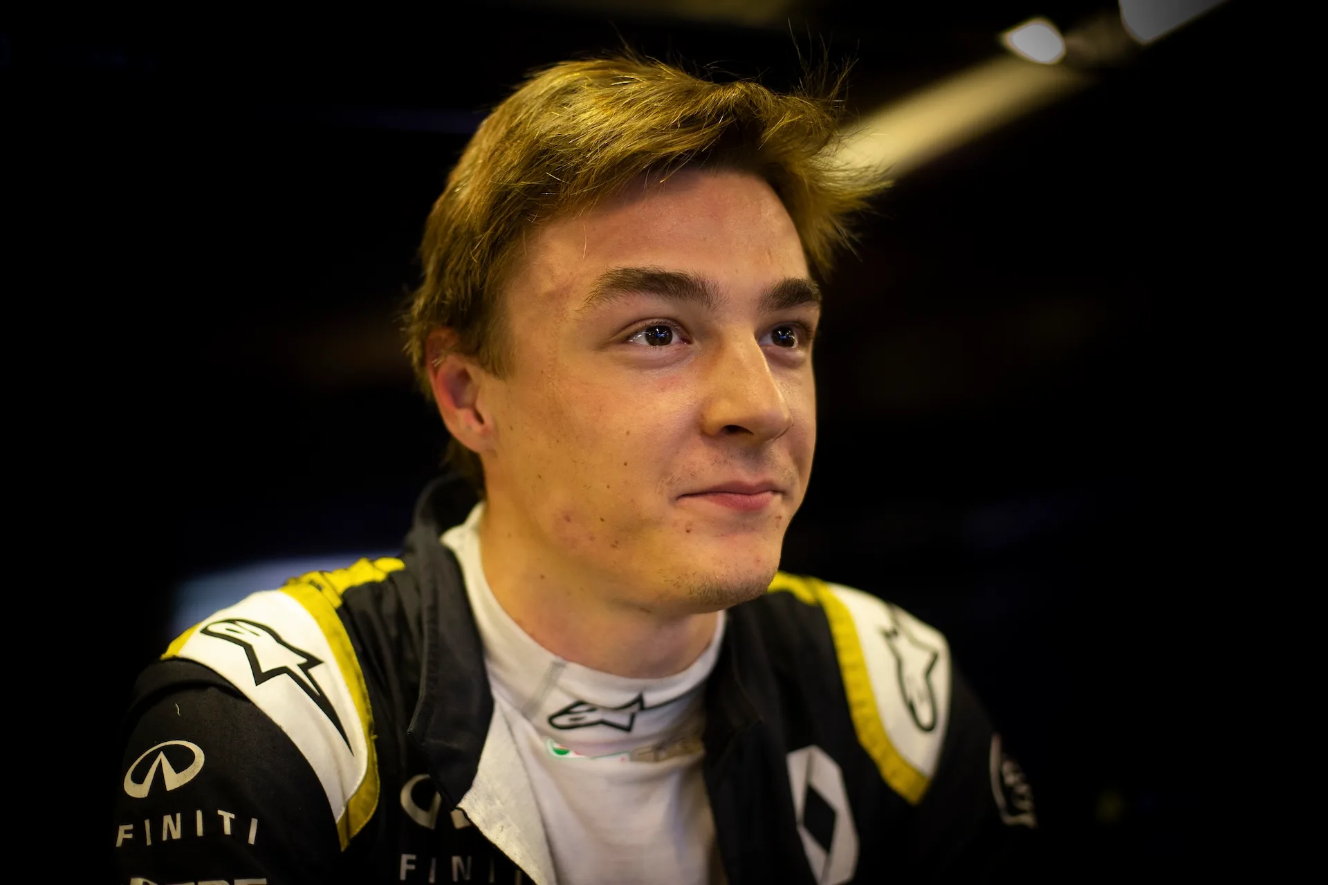 ABU DHABI, UNITED ARAB EMIRATES - NOVEMBER 28: Artem Markelov of Russia and Renault Sport F1