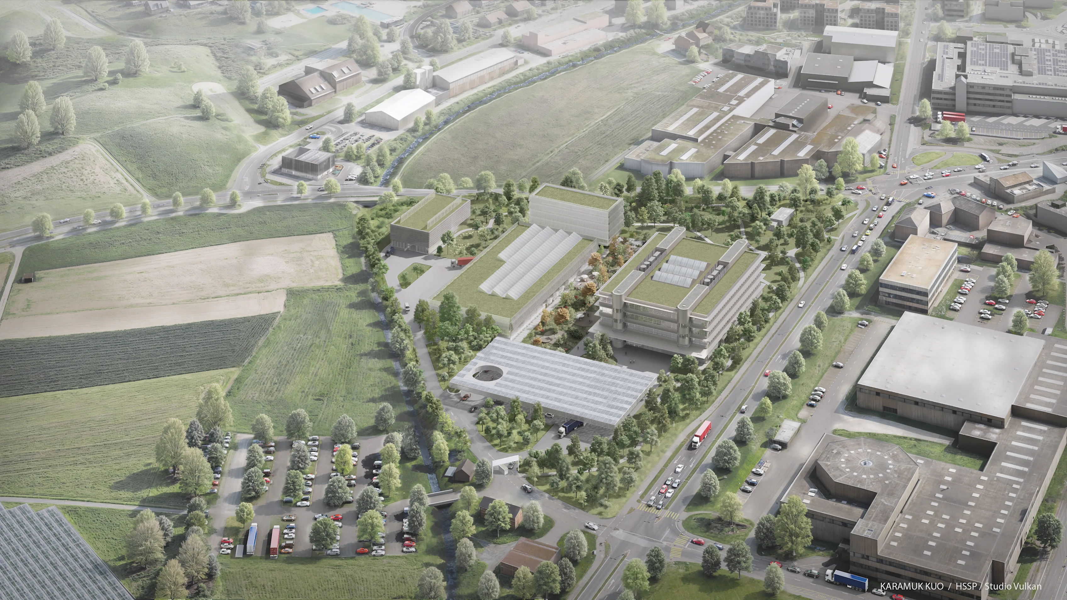 Audi Revolut F1 Team - New campus project
KARAMUK KUO / HSSP / Studio Vulkan