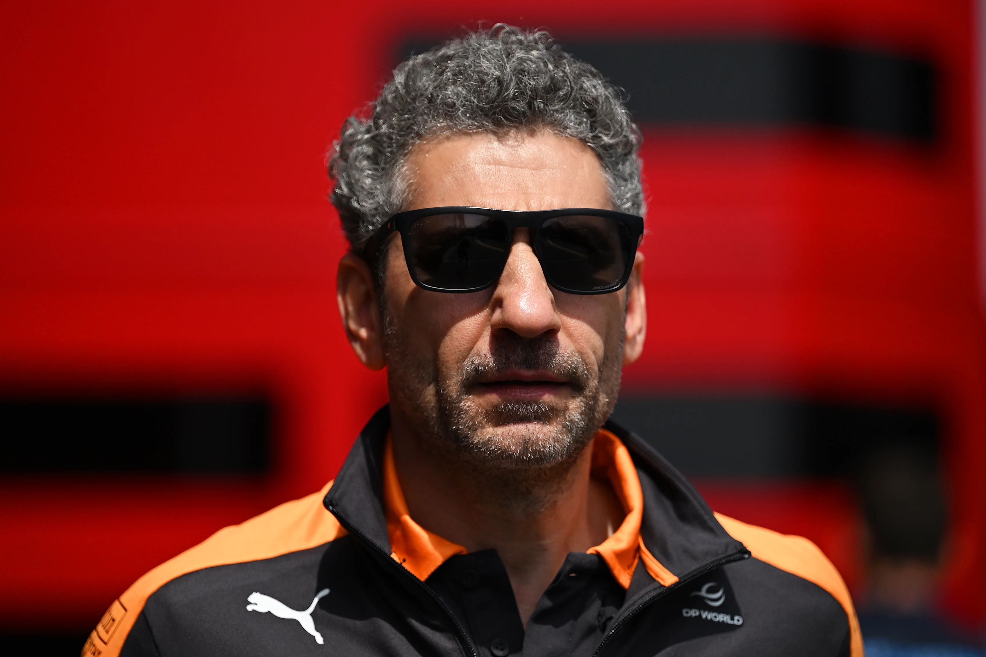 SPA, BELGIUM - JULY 18: Andrea Stella, Team Principal of McLaren looks on in the Paddock prior to