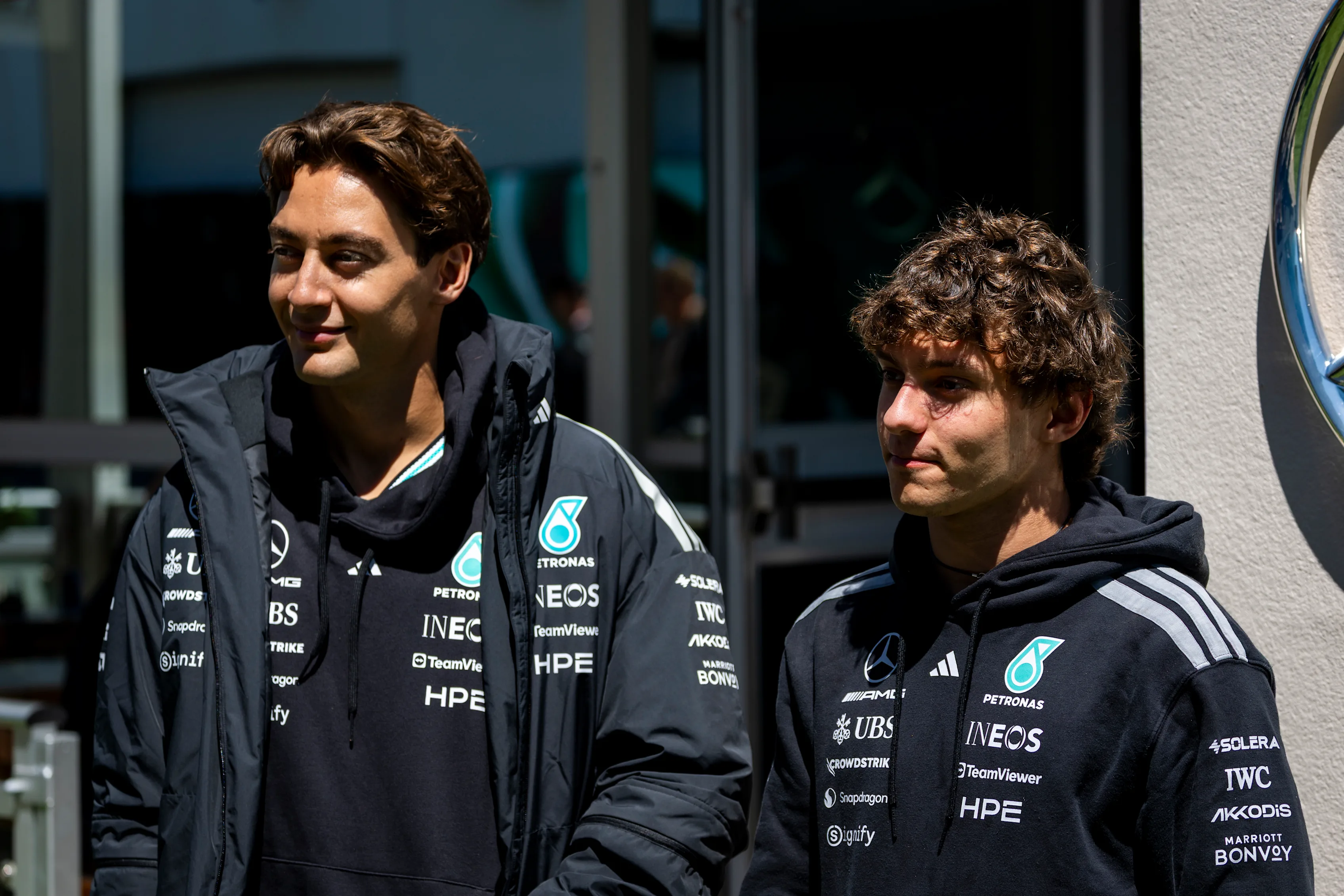 MONTREAL, QUEBEC - MAY 21: George Russell of Great Britain and Mercedes AMG Petronas F1 Team and