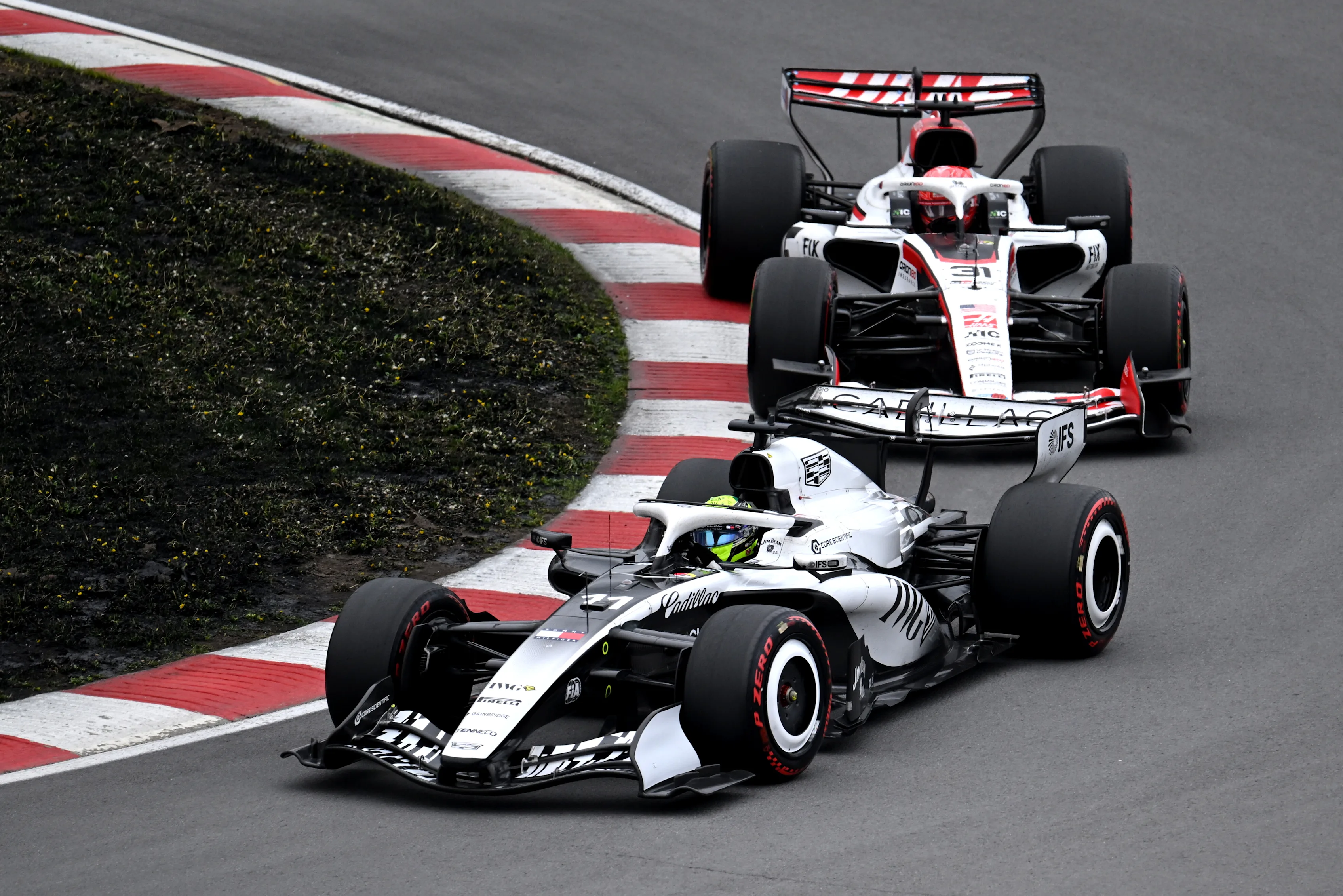 MONTREAL, QUEBEC - MAY 24: Sergio Perez of Mexico driving the (11) Cadillac F1 Team MAC-26 Ferrari