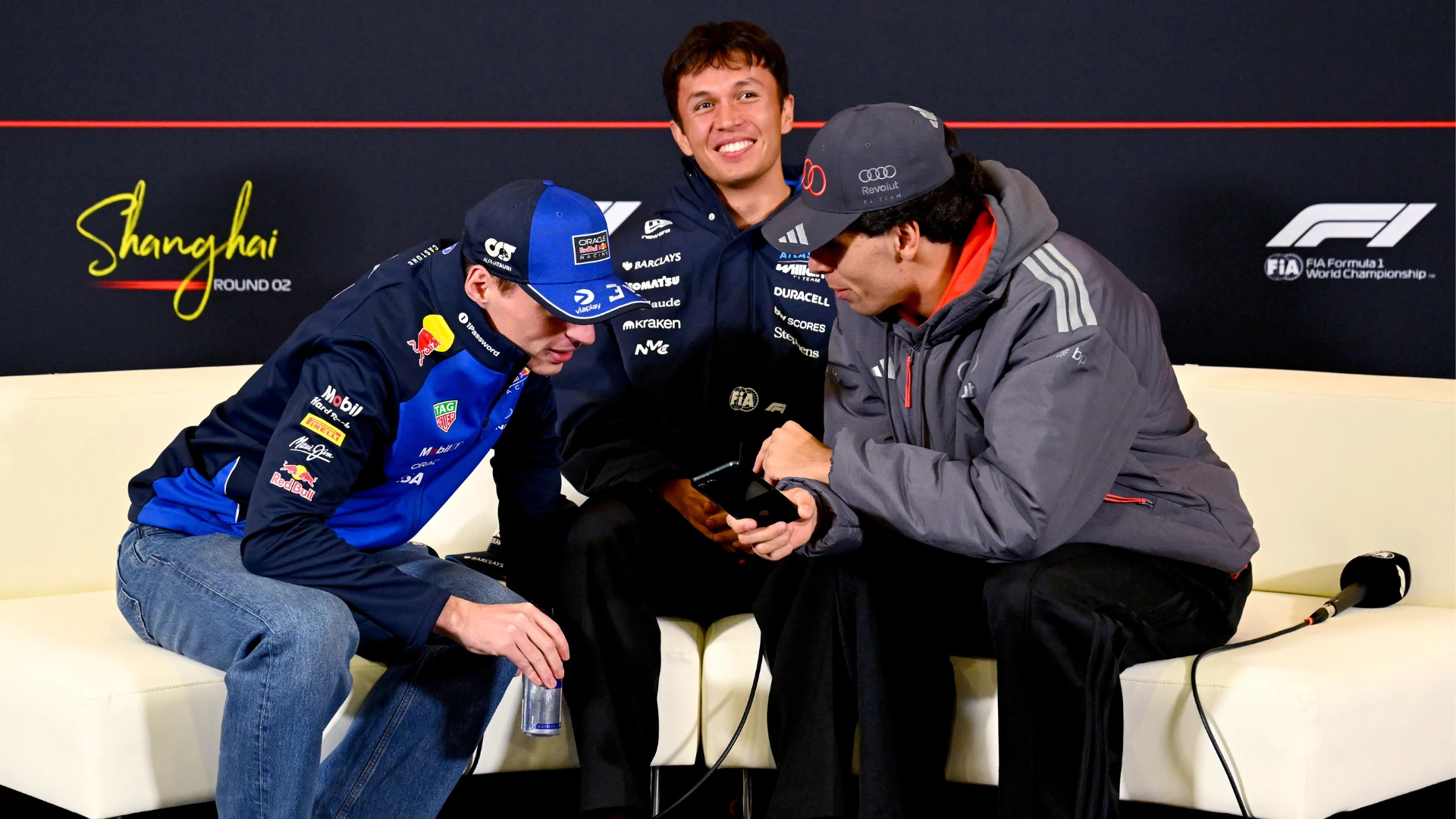SHANGHAI, CHINA - MARCH 12: George Russell of Great Britain and Mercedes AMG Petronas F1 Team