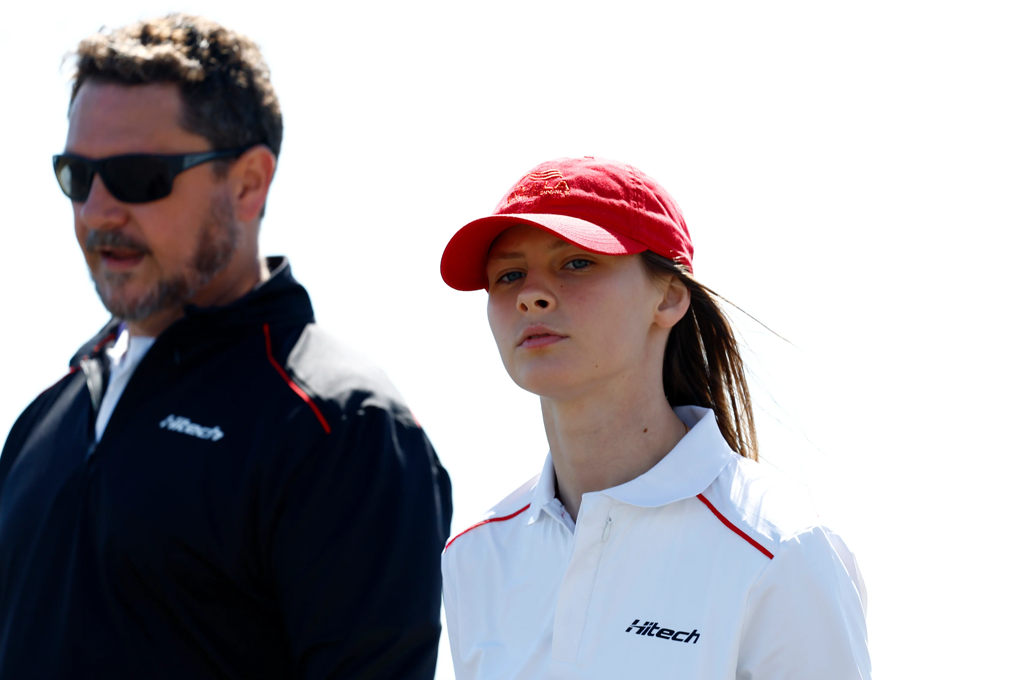 NORTHAMPTON, ENGLAND - JULY 02: Chiara Battig of Switzerland and Hitech (6) walks the track during