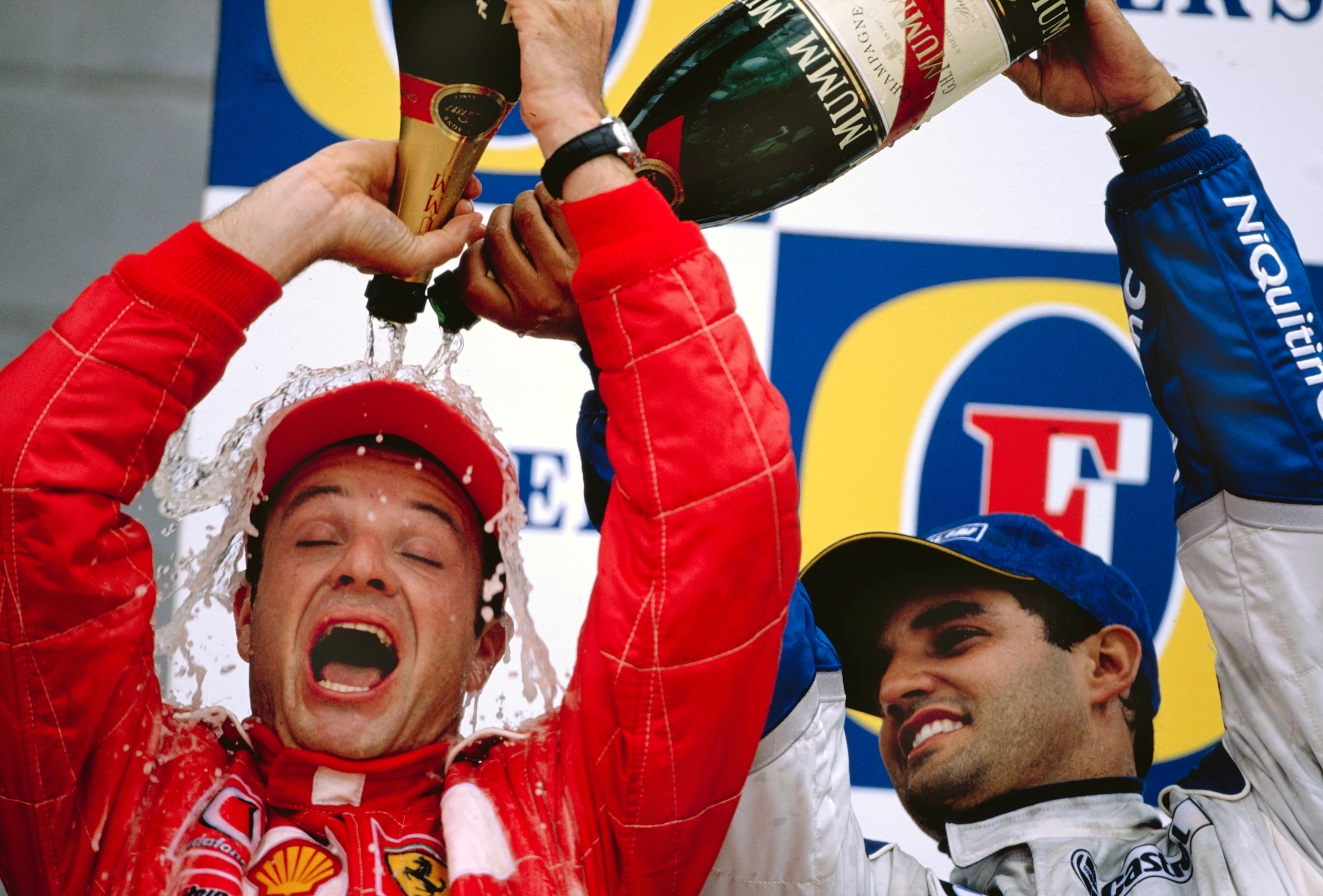 2003 British Grand Prix Silverstone, England. 18th - 20th July 2003. 2nd position finisher