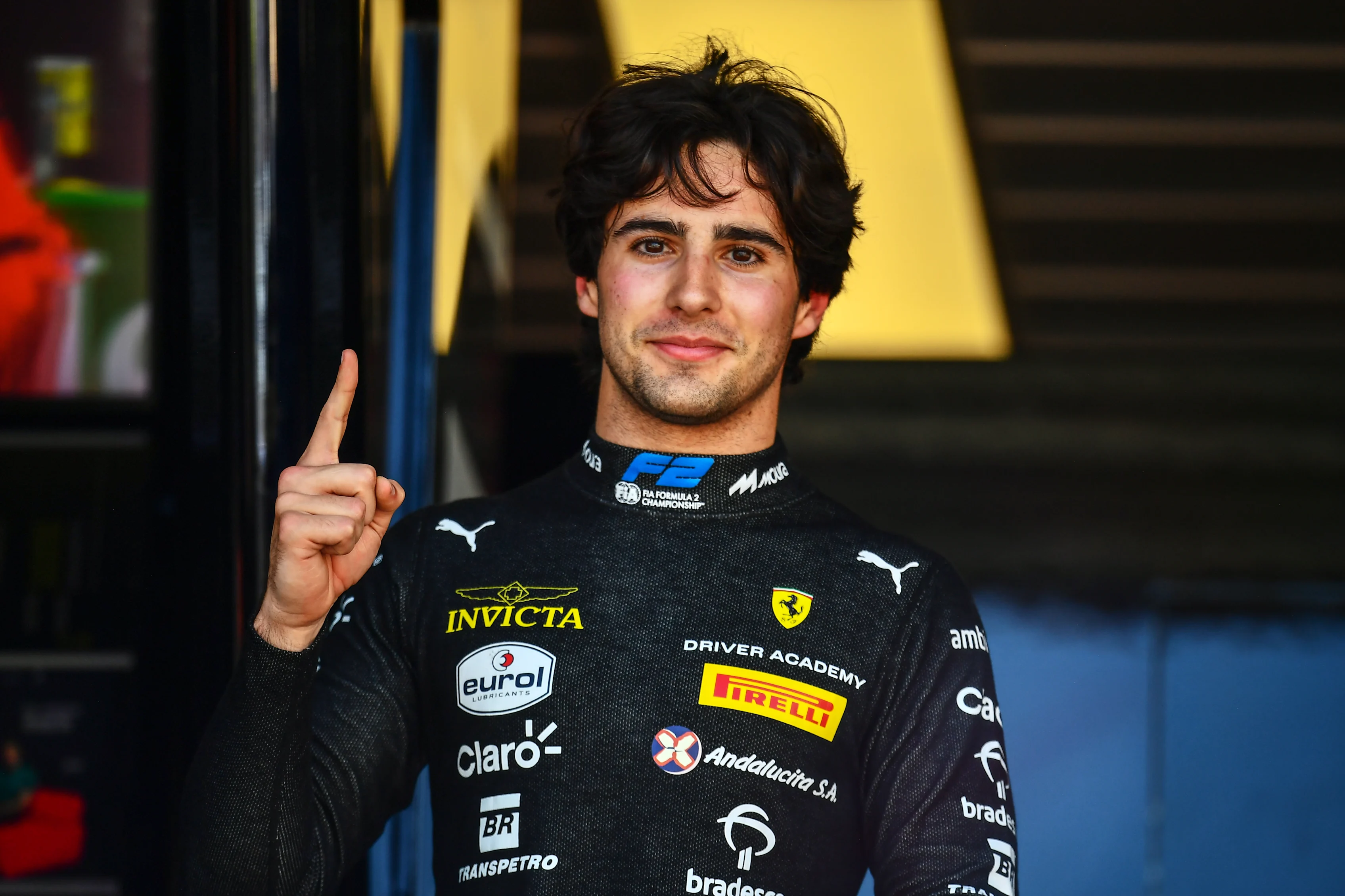 MONTE-CARLO, MONACO - JUNE 05: Provisional pole sitter Rafael Camara of Brazil and Invicta Racing