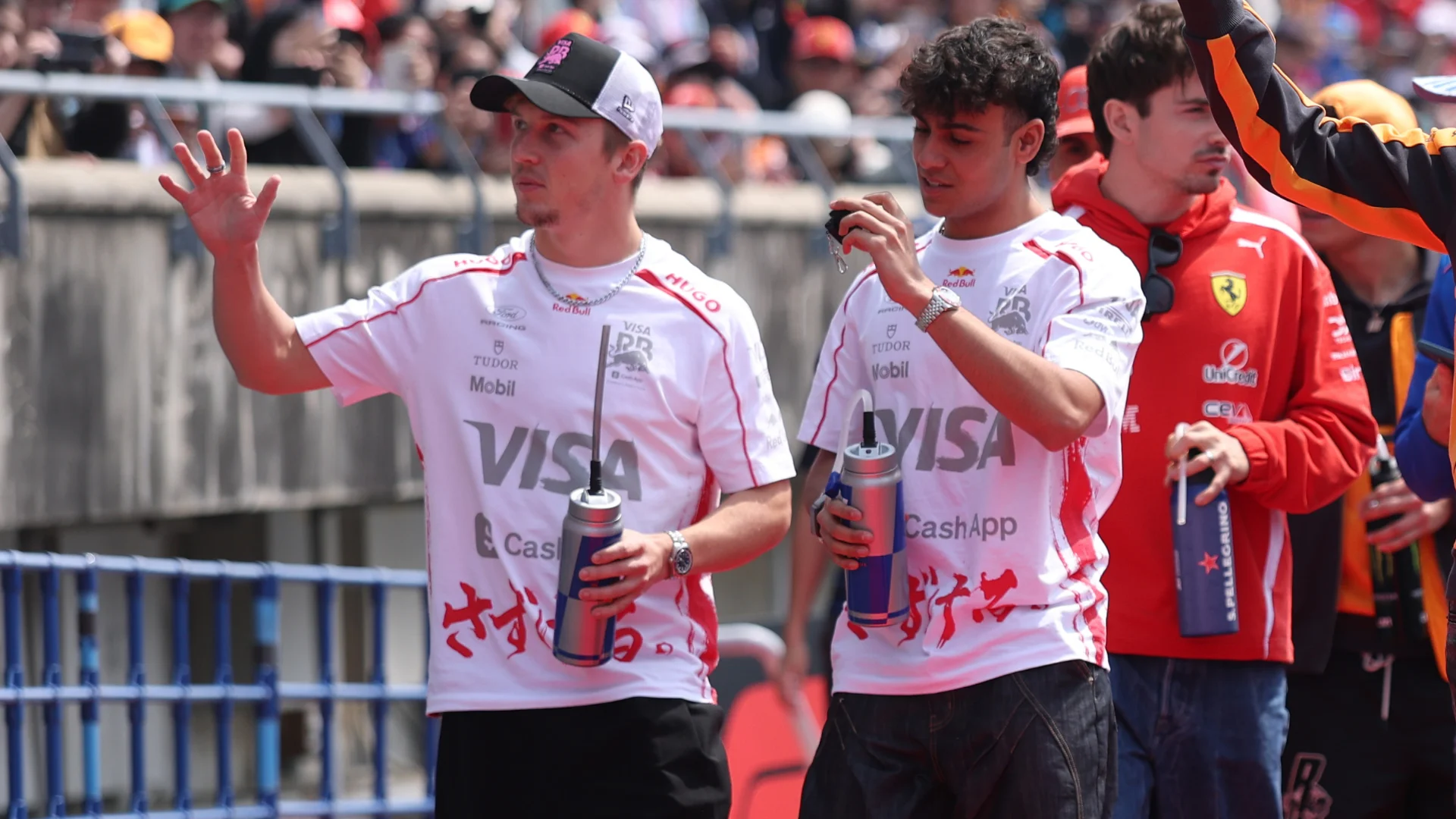 SUZUKA, JAPAN - MARCH 28: Liam Lawson of New Zealand driving the (30) Visa Cash App Racing Bulls