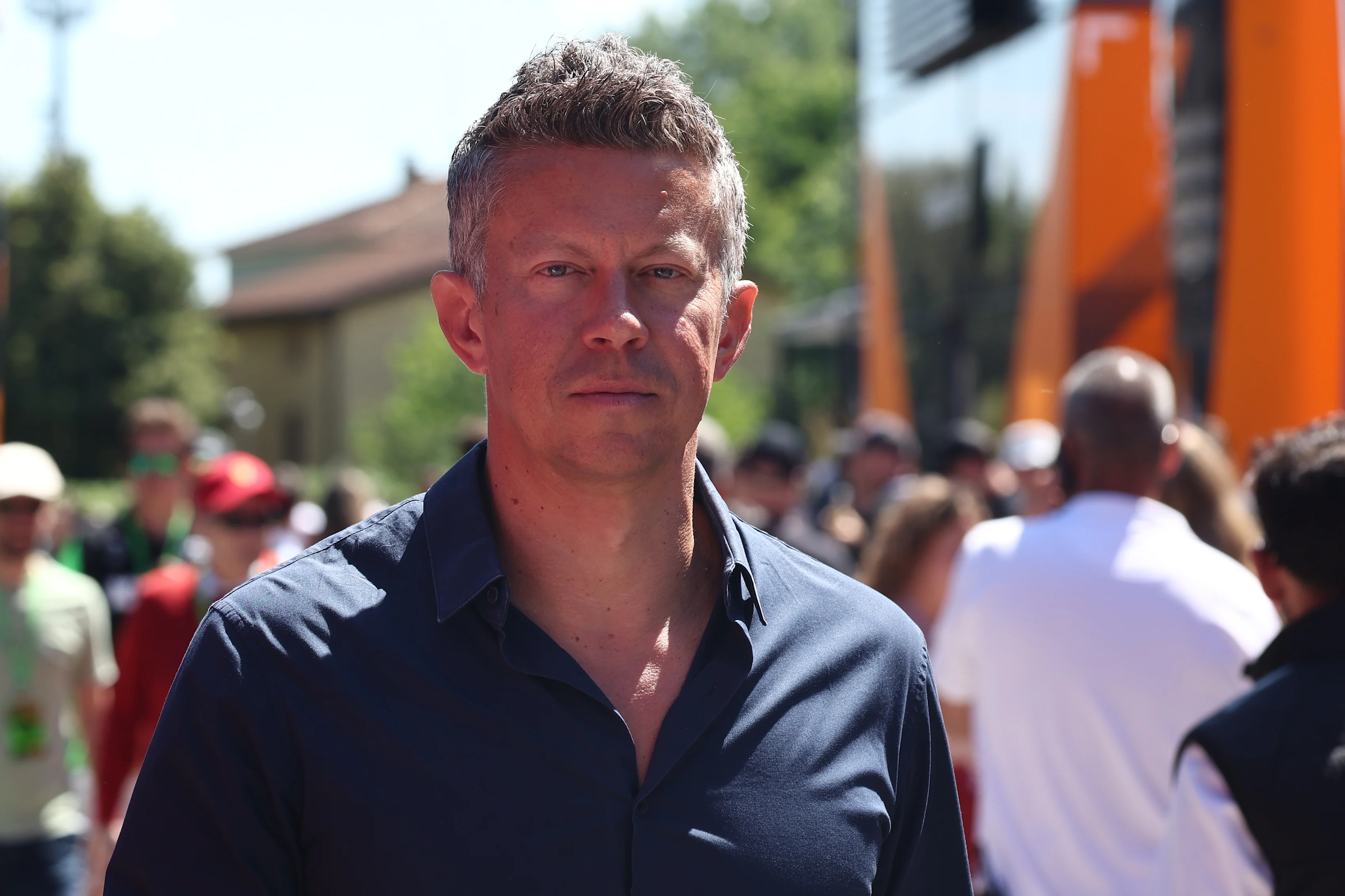 Marcin Budkowski ahead of the Formula 1 Belgian Grand Prix at Spa-Francorchamps in Spa, Belgium on