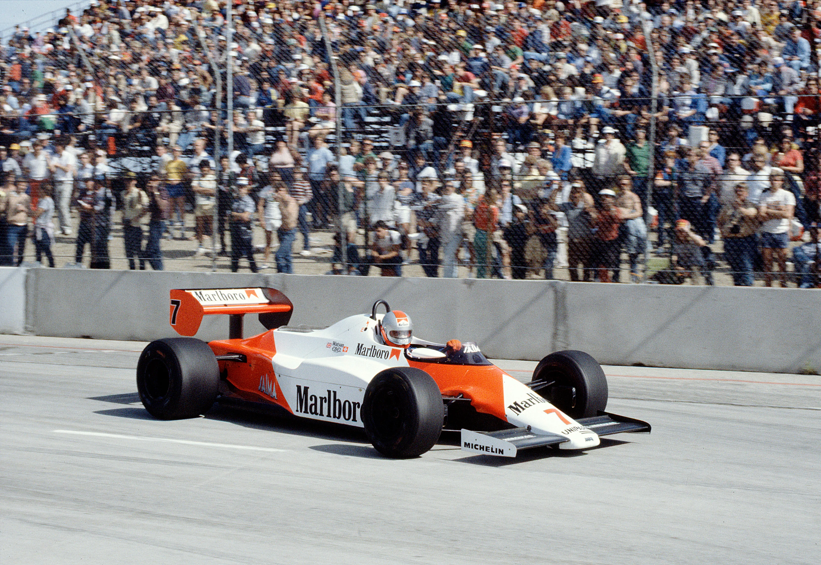1983 United States Grand Prix West. Long Beach, California, USA. 25-27 March 1983. John Watson