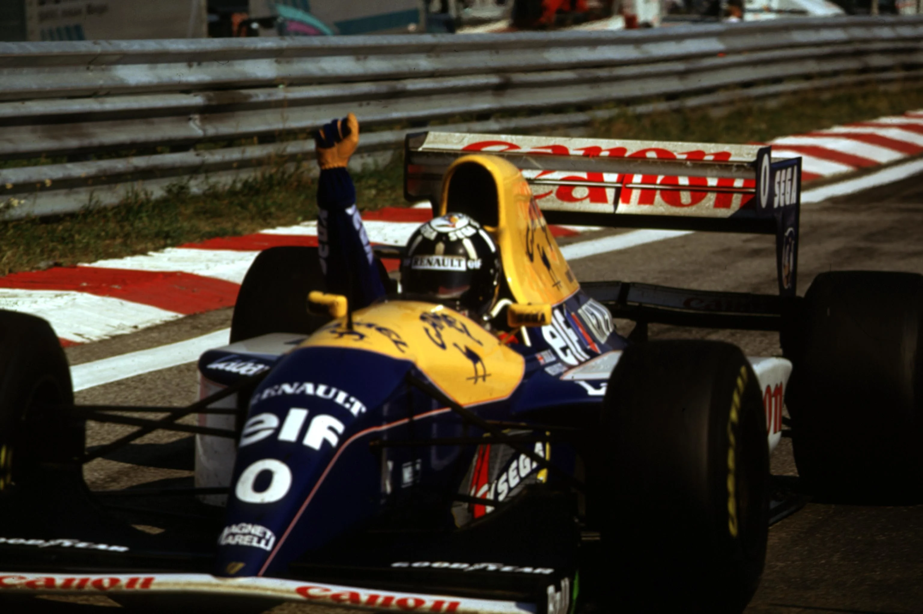 1993 Hungarian Grand Prix. Hungaroring, Budapest, Hungary. 13-15 August 1993. Damon Hill (Williams