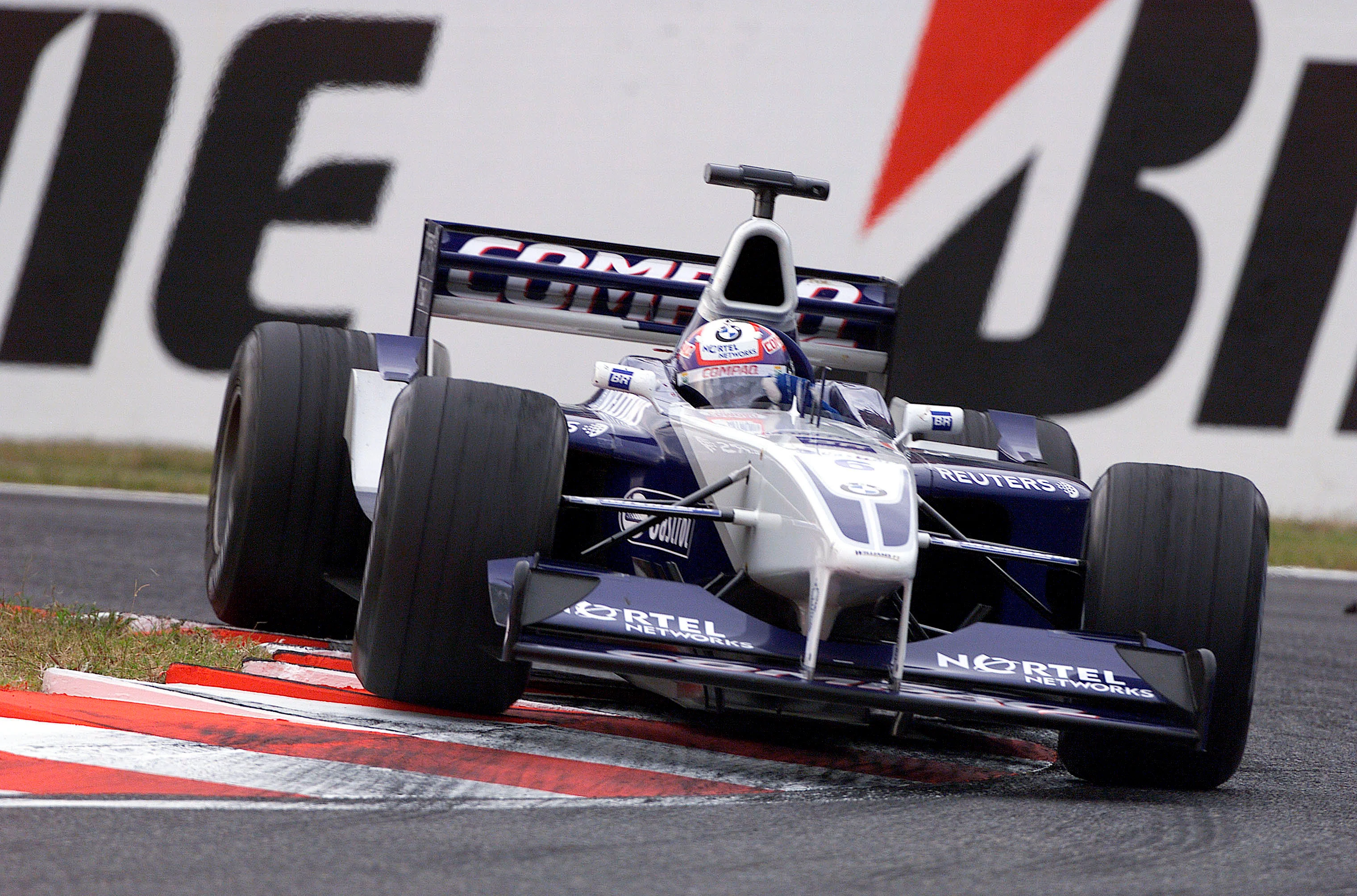 2001 Japanese Grand Prix - Sunday / Race Suzuka, Japan. 14th October 2001 Juan Pablo Montoya, BMW