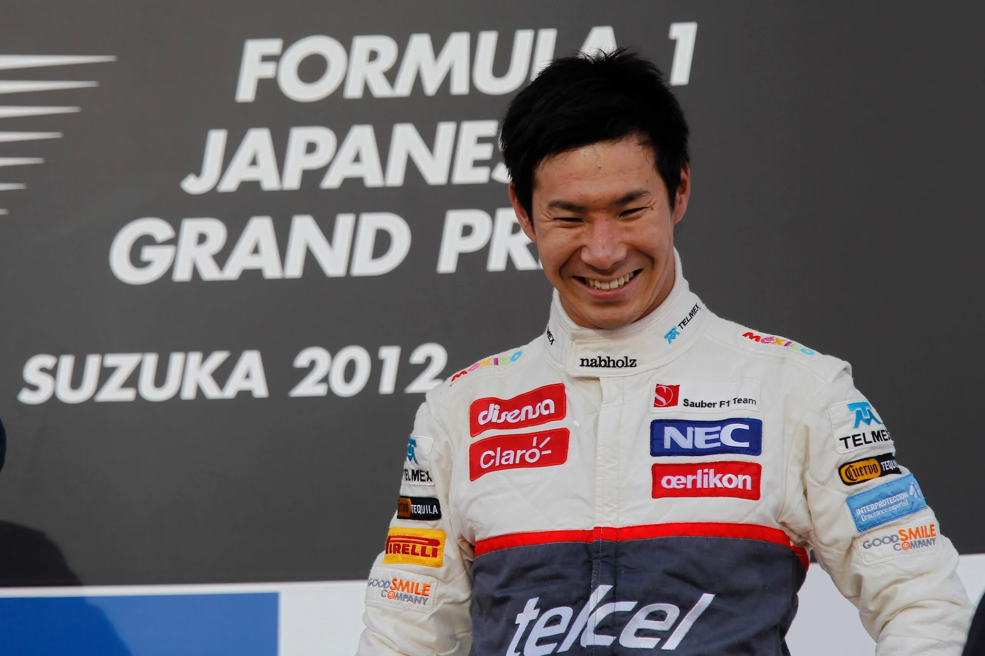 2012 Japanese Grand Prix - Sunday Suzuka Circuit, Suzuka, Japan. 7th October 2012. Kamui Kobayashi,