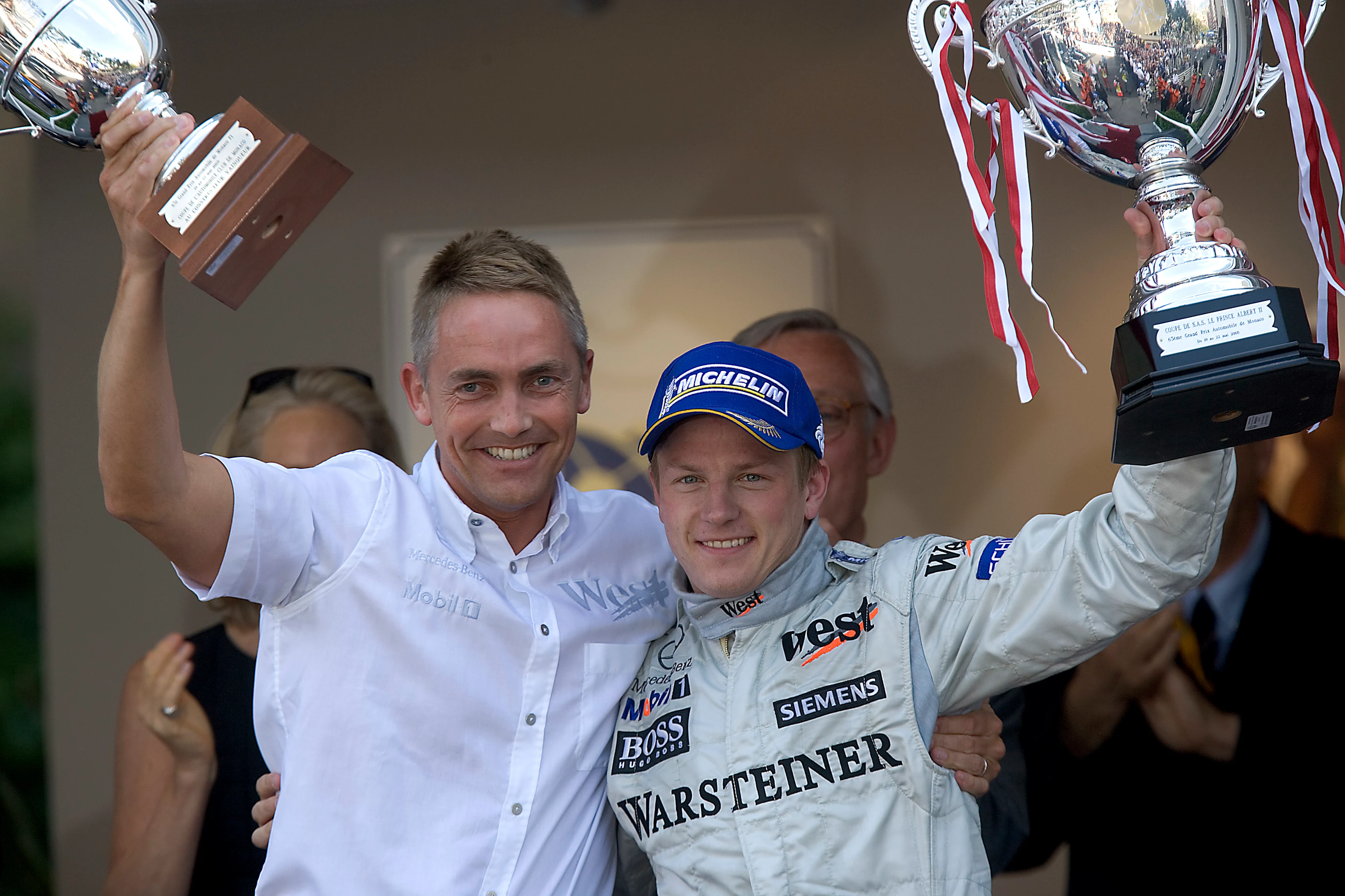 2005 Monaco Grand Prix – Sunday Race. Monte Carlo, Monaco. 22nd May 2005 Race winner Kimi