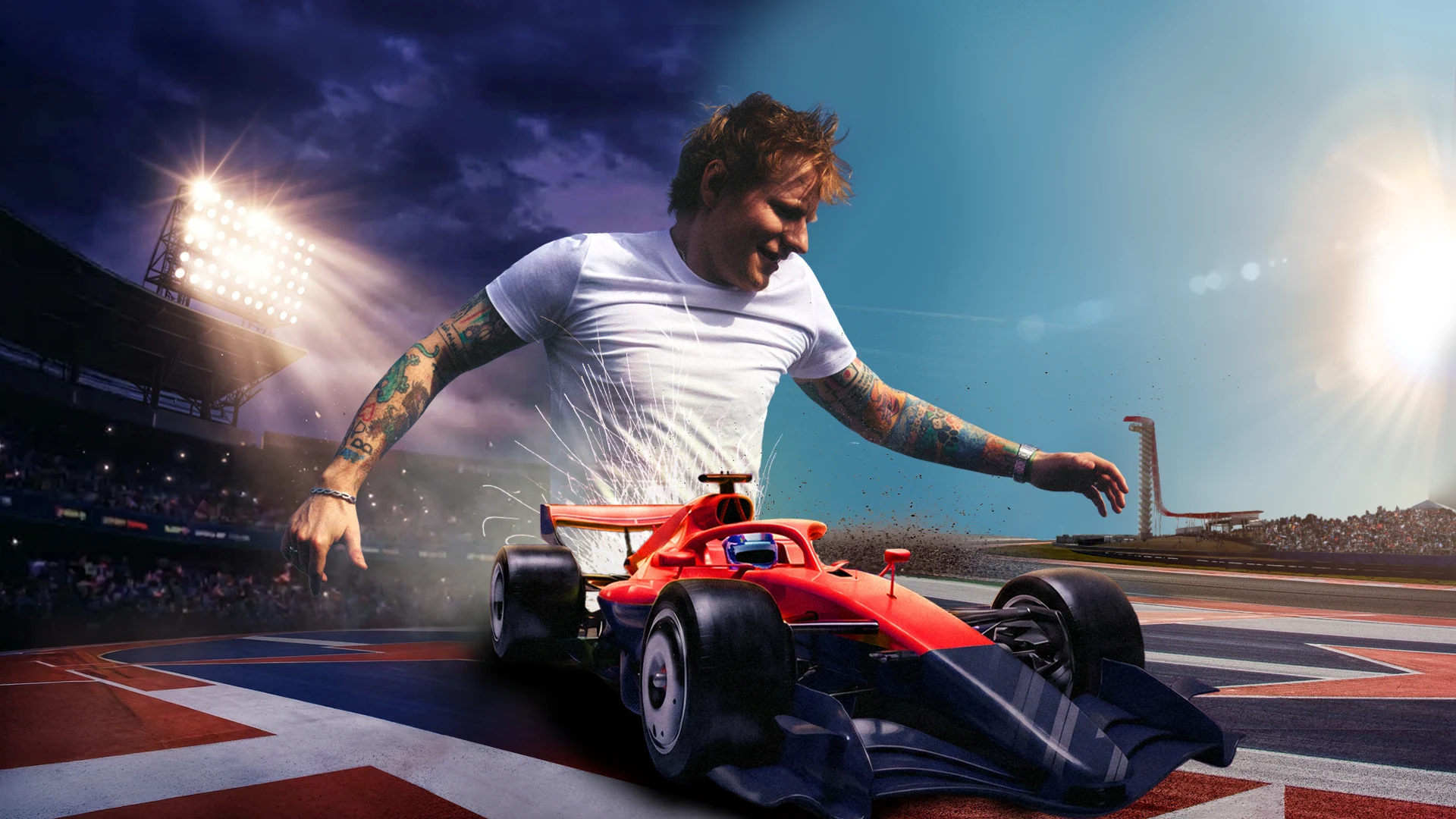 Enter now to see Ed Sheeran live + experience F1 like a VIP in Austin