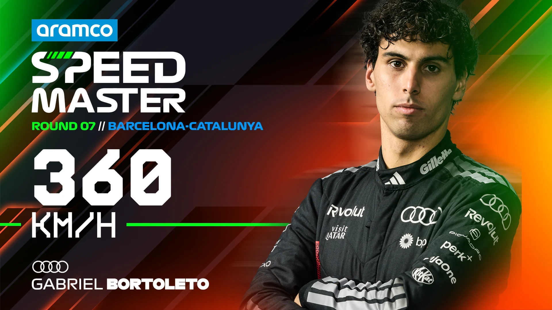Aramco Speed Master - Barcelona-Catalunya 2026 - Gabriel Bortoleto