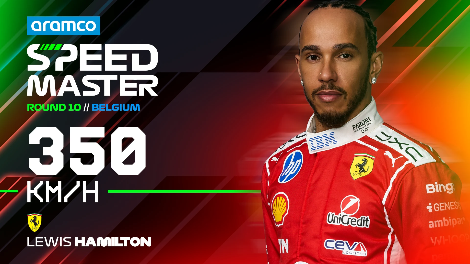 Aramco Speed Master - Belgium 2026 - Lewis Hamilton