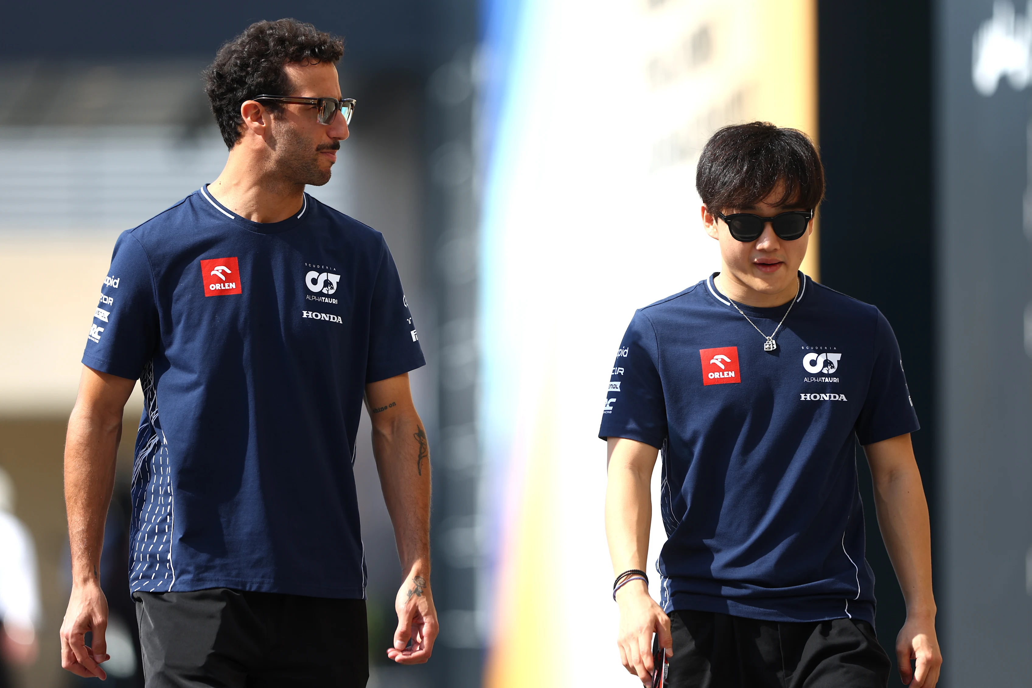 ABU DHABI, UNITED ARAB EMIRATES - NOVEMBER 24: Daniel Ricciardo of Australia and Scuderia