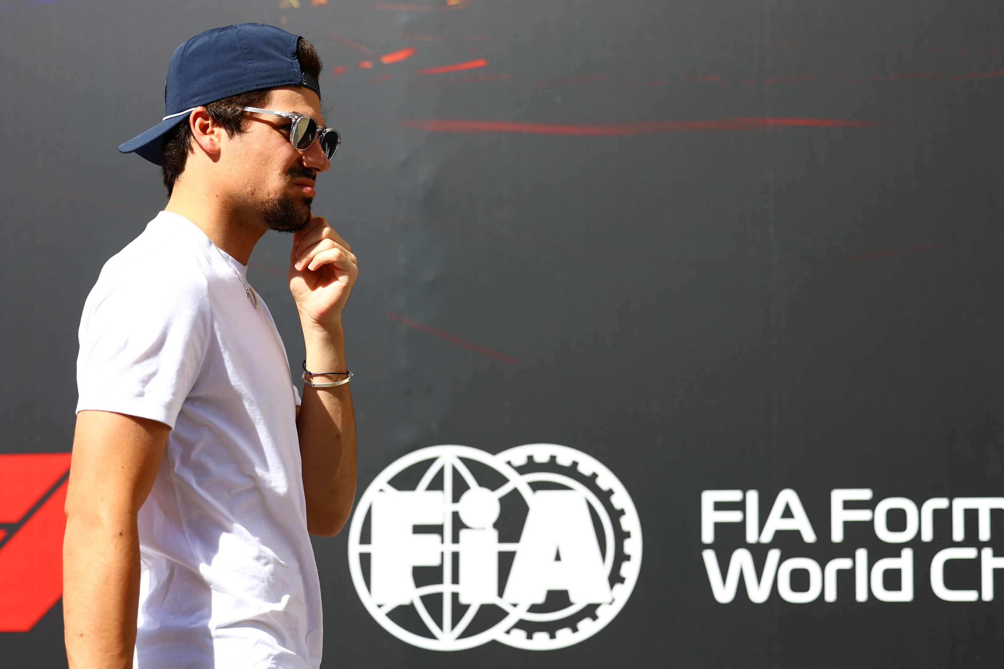 Lance Stroll of Canada and Aston Martin Aramco Cognizant F1 Team driver goes during the race at