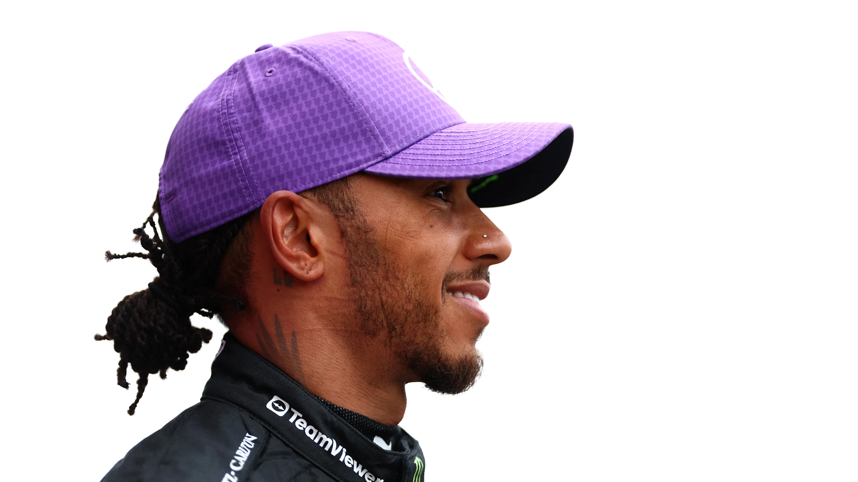 MELBOURNE, AUSTRALIA - APRIL 01: Third placed qualifier Lewis Hamilton of Great Britain and