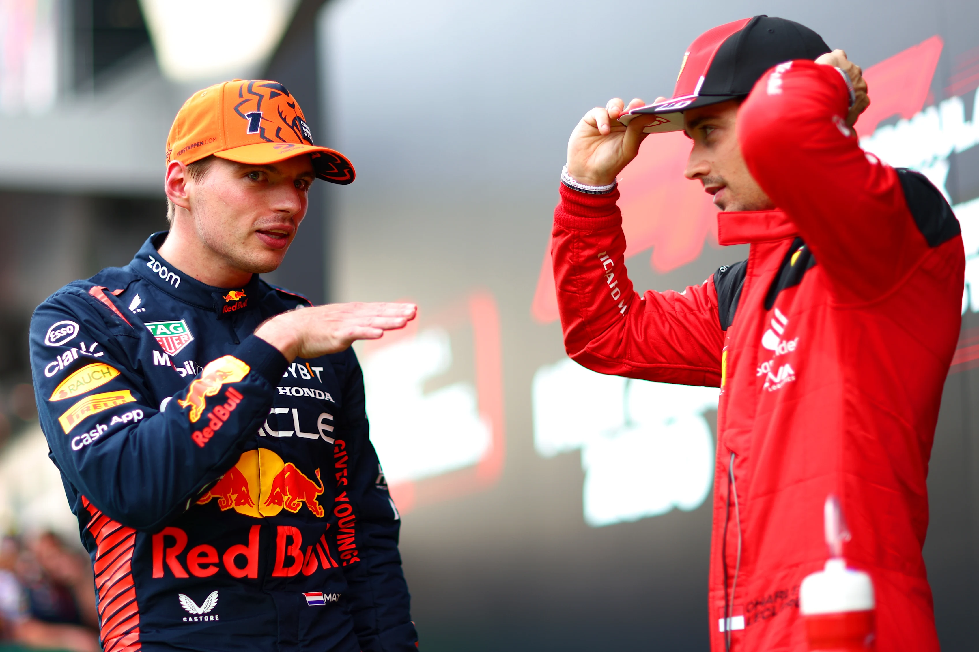SPIELBERG, AUSTRIA - JUNE 30: Pole position qualifier Max Verstappen of the Netherlands and Oracle