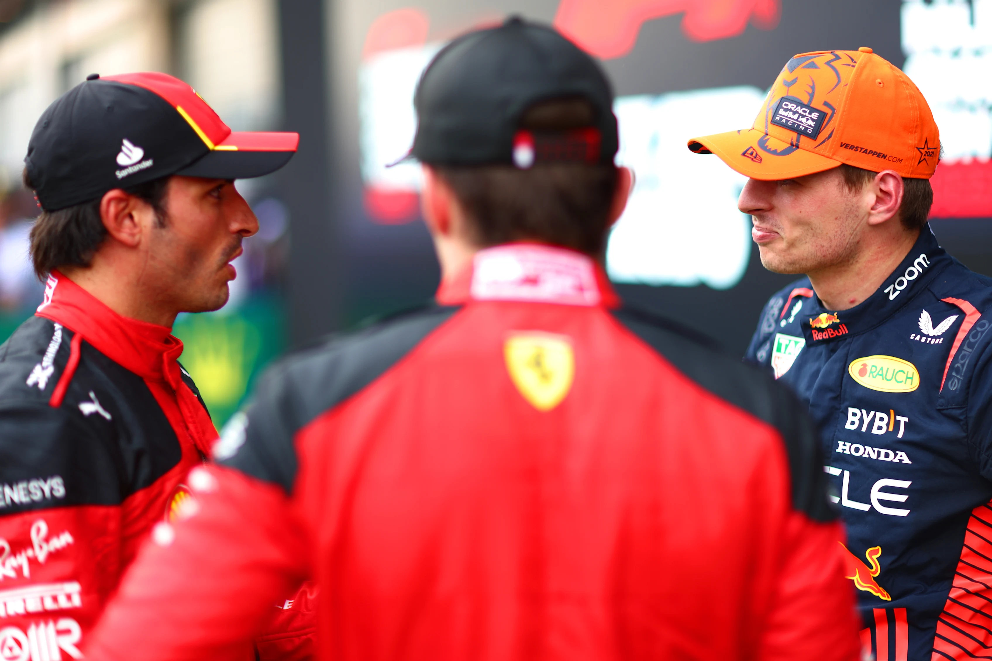 SPIELBERG, AUSTRIA - JUNE 30: Pole position qualifier Max Verstappen of the Netherlands and Oracle