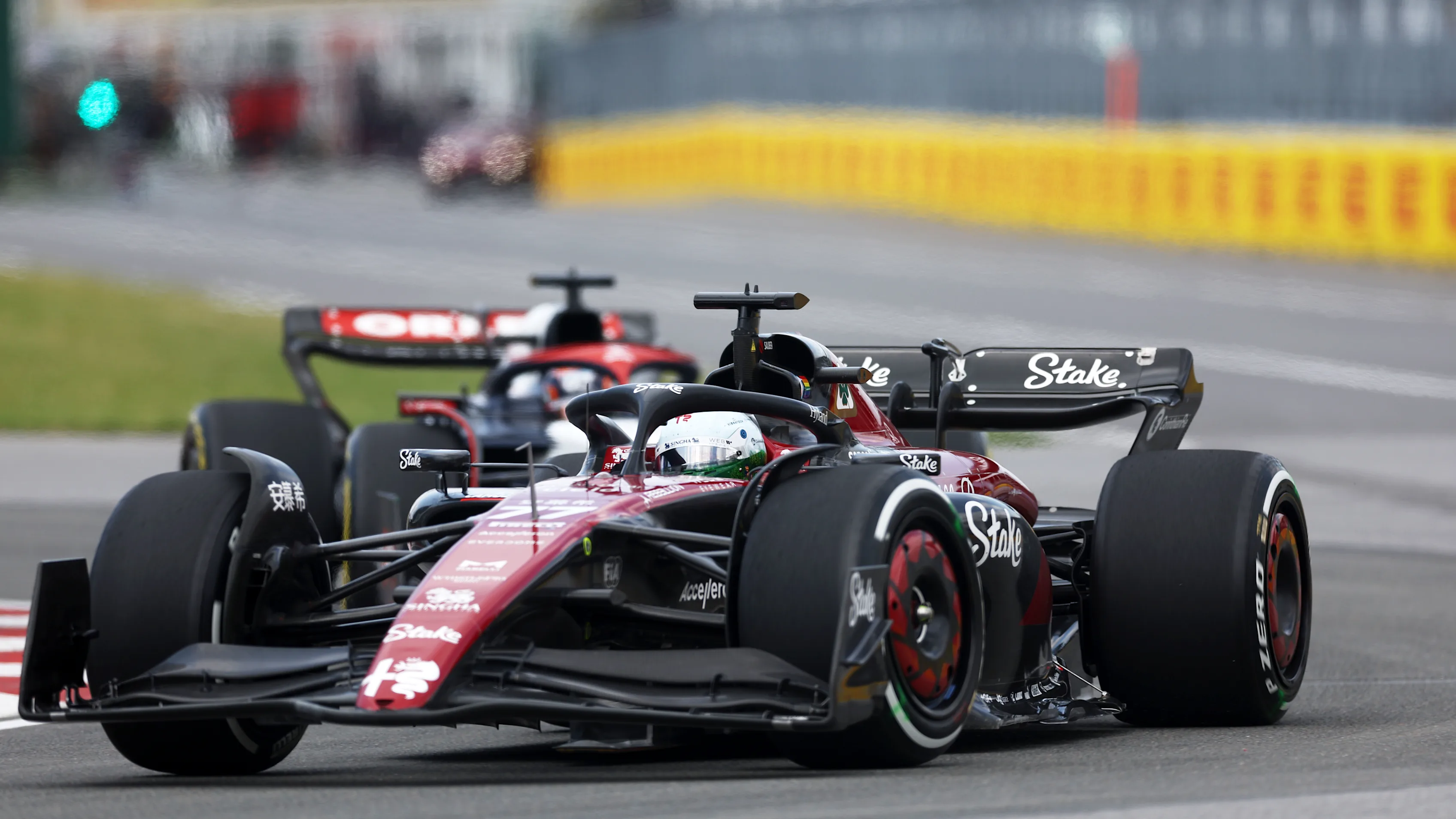 MONTREAL, QUEBEC - JUNE 18: Valtteri Bottas of Finland driving the (77) Alfa Romeo F1 C43 Ferrari on track during the F1 Grand Prix of Canada at Circuit Gilles Villeneuve on June 18, 2023 in Montreal, Quebec. (Photo by Bryn Lennon - Formula 1/Formula 1 via Getty Images)