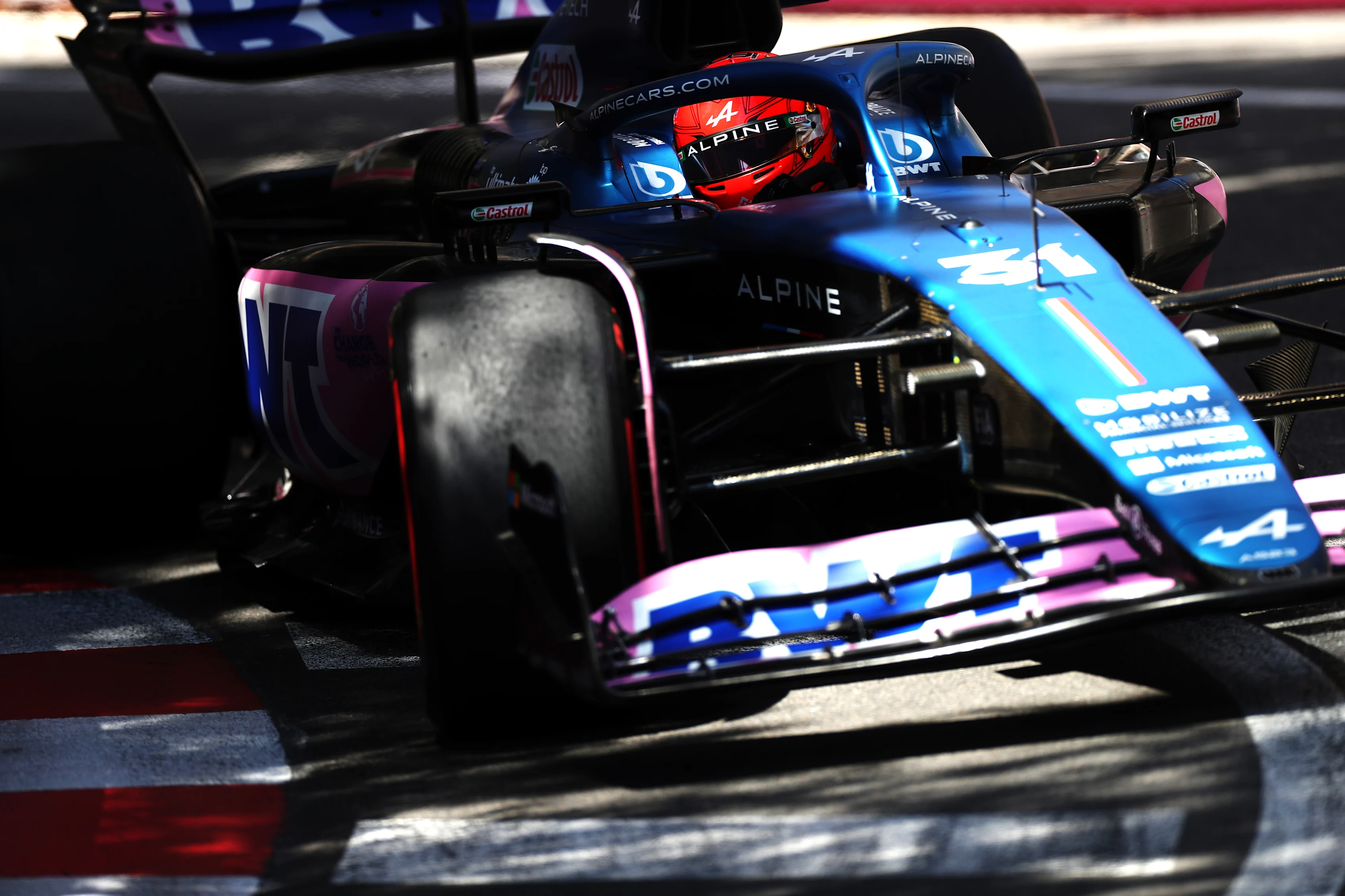 MONTE-CARLO, MONACO - MAY 27: Esteban Ocon of France driving the (31) Alpine F1 A523 Renault on