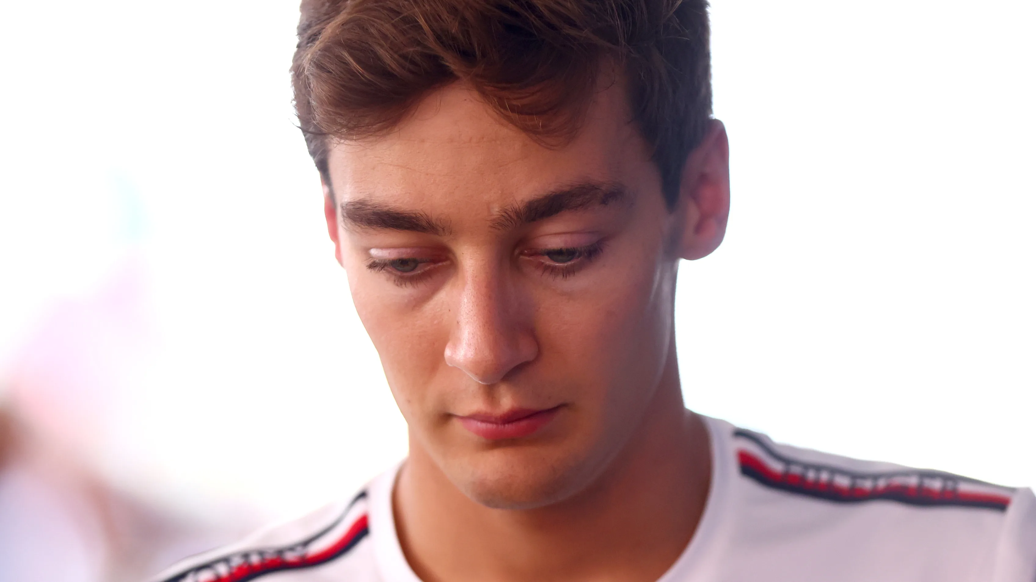 MONTE-CARLO, MONACO - MAY 27: 8th placed qualifier George Russell of Great Britain and Mercedes