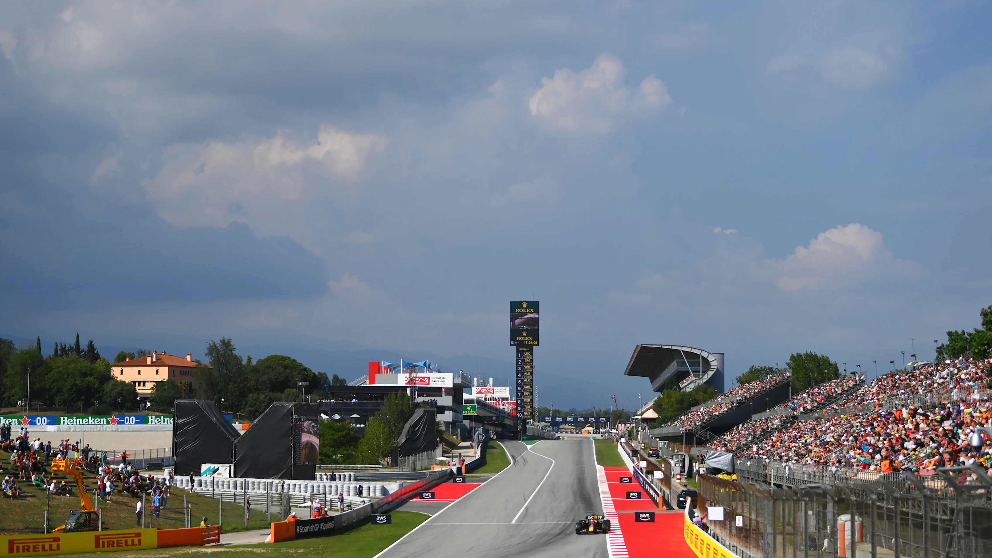 BARCELONA, SPAIN - JUNE 02: Max Verstappen of the Netherlands driving the (1) Oracle Red Bull