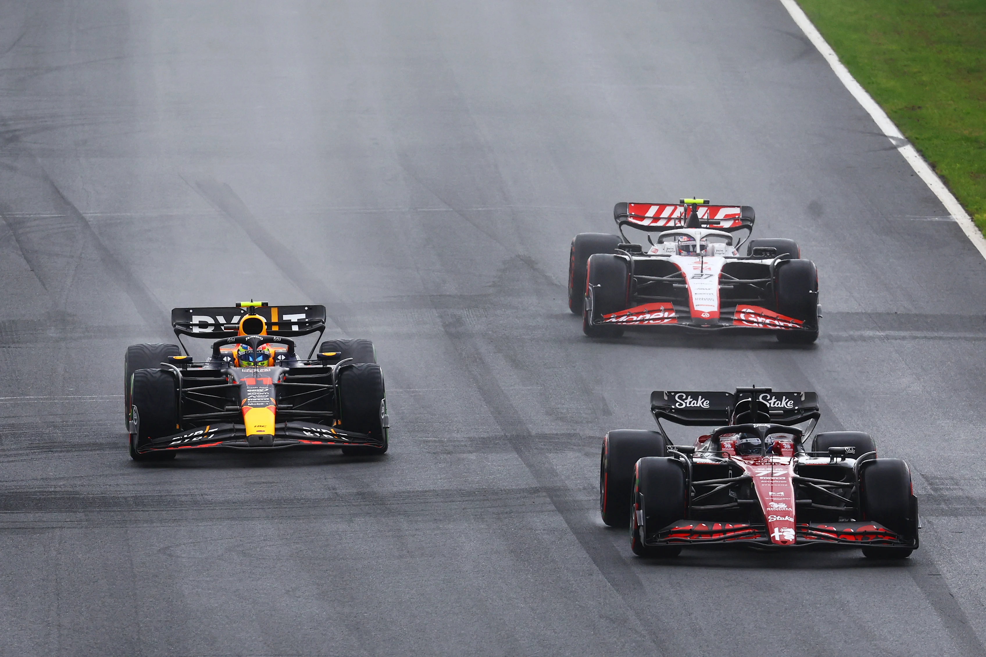 ZANDVOORT, NETHERLANDS - AUGUST 27: Valtteri Bottas of Finland driving the (77) Alfa Romeo F1 C43