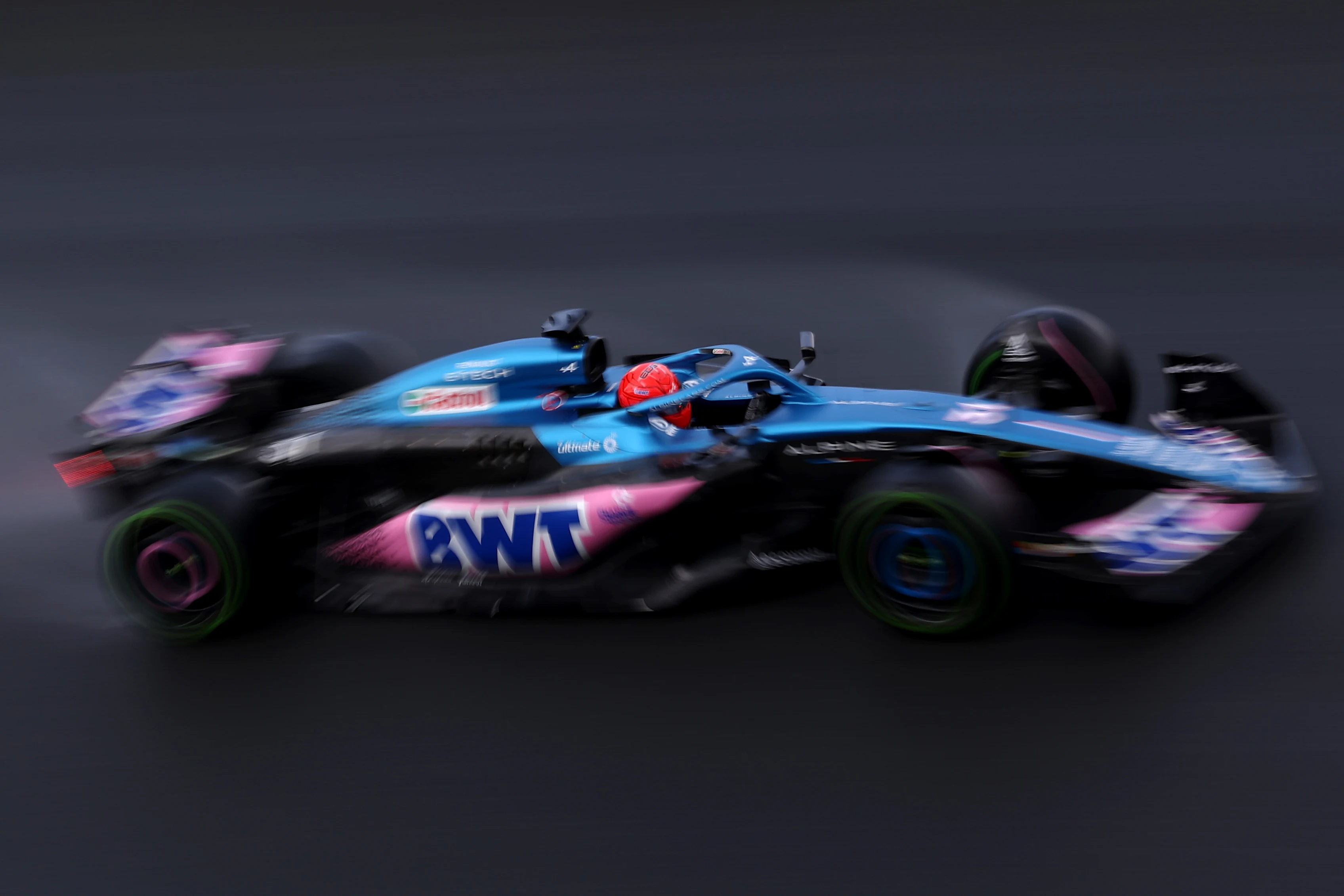 ZANDVOORT, NETHERLANDS - AUGUST 26: Esteban Ocon of France driving the (31) Alpine F1 A523 Renault on track during final practice ahead of the F1 Grand Prix of The Netherlands at Circuit Zandvoort on August 26, 2023 in Zandvoort, Netherlands. (Photo by Dean Mouhtaropoulos/Getty Images)