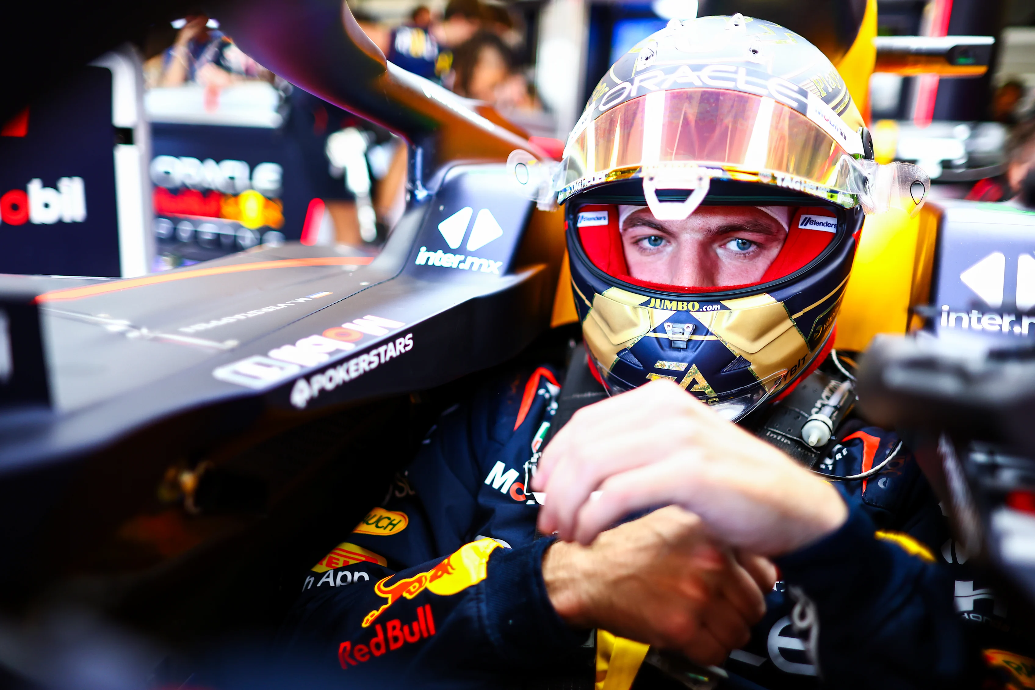 AUSTIN, TEXAS - OCTOBER 20: Max Verstappen of the Netherlands and Oracle Red Bull Racing prepares