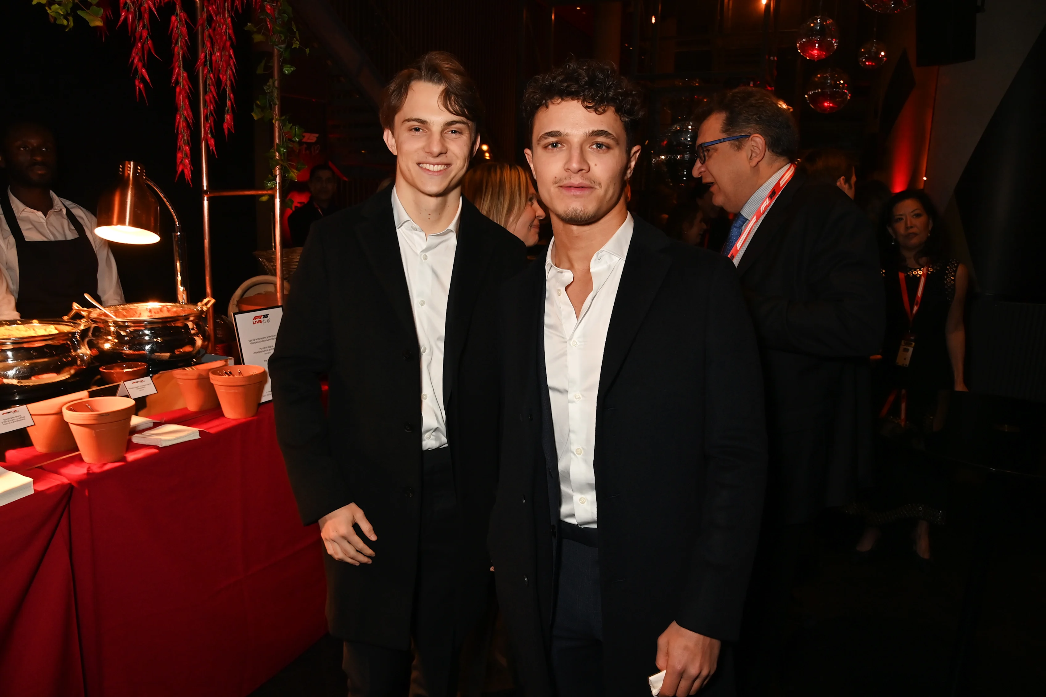 SAO PAULO, BRAZIL - NOVEMBER 02: Sprint winner Lando Norris of Great Britain and McLaren and Second