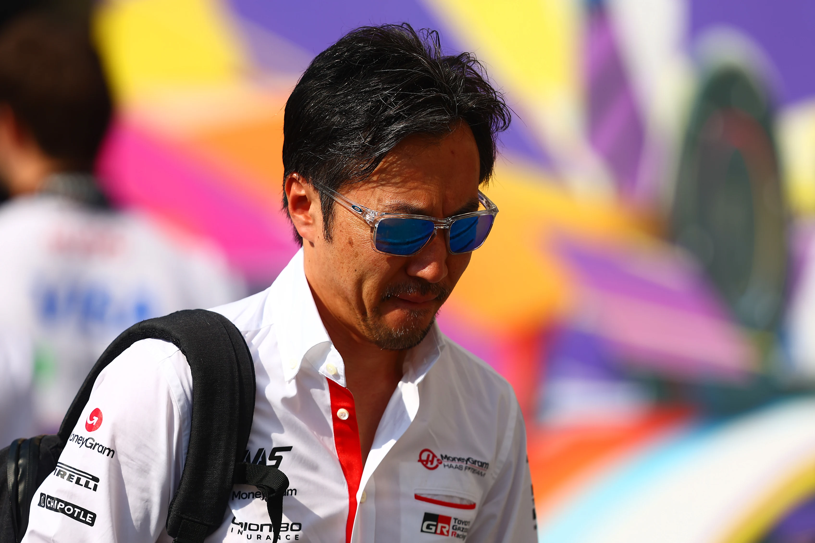 ABU DHABI, UNITED ARAB EMIRATES - DECEMBER 06:  Haas F1 Team Principal Ayao Komatsu walks in the