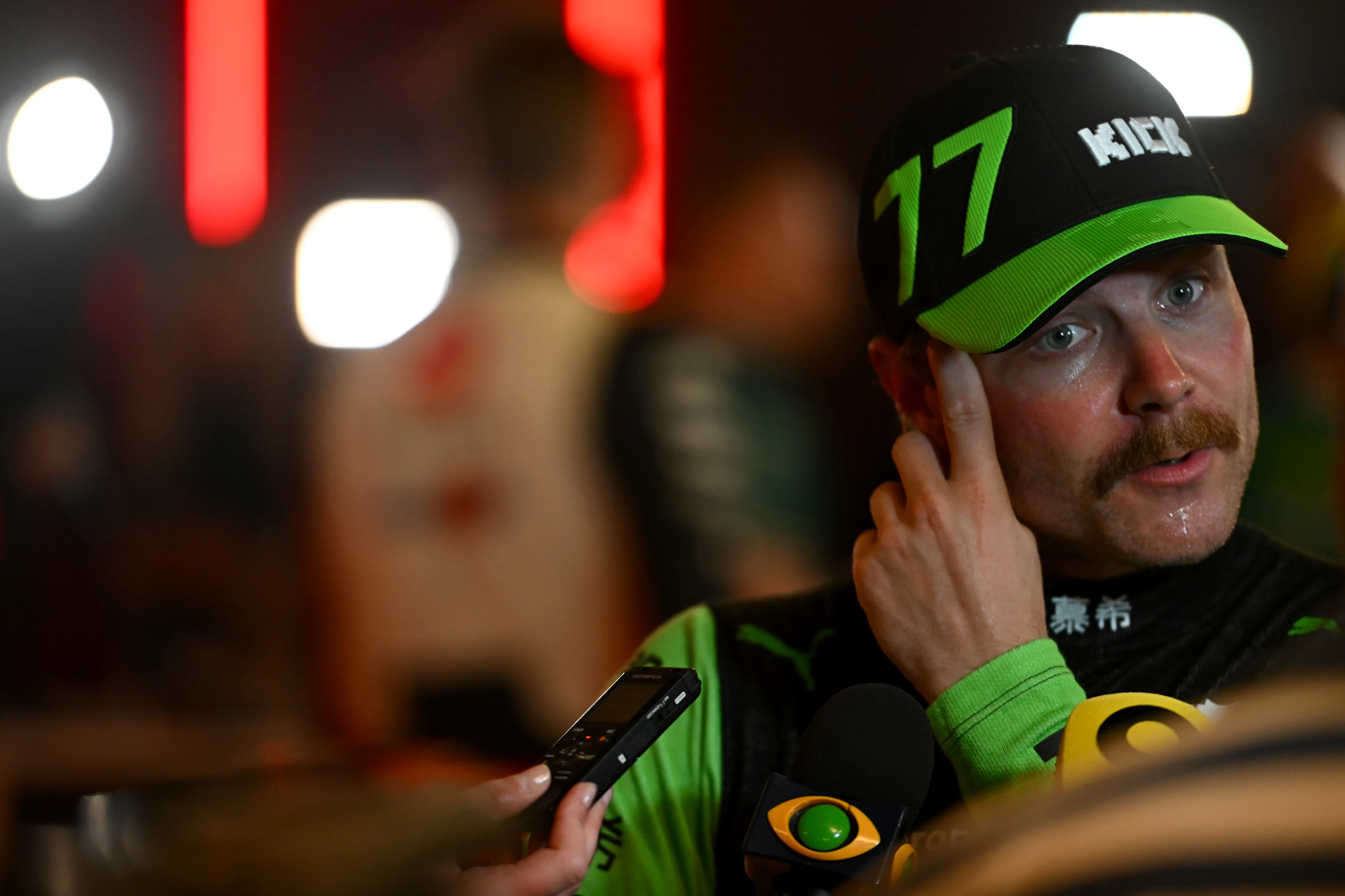 ABU DHABI, UNITED ARAB EMIRATES - DECEMBER 07: 9th placed qualifier Valtteri Bottas of Finland and