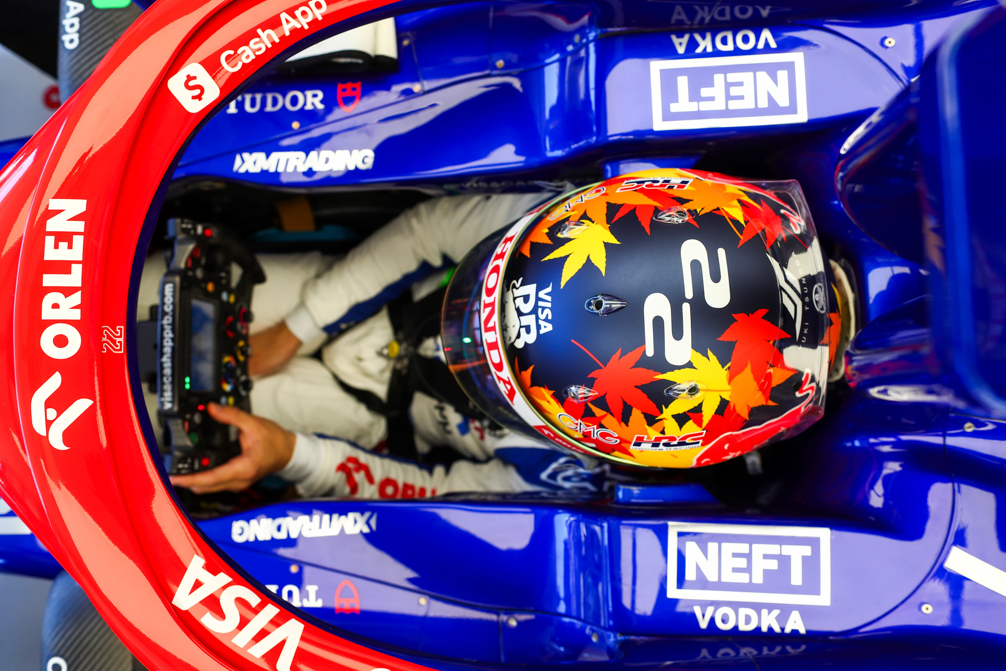 MELBOURNE, AUSTRALIA - MARCH 23: Yuki Tsunoda of Scuderia Visa Cash App RB during qualifying ahead of the F1 Grand Prix of Australia at Albert Park Circuit on March 23, 2024 in Melbourne, Australia. (Photo by Peter Fox/Getty Images)